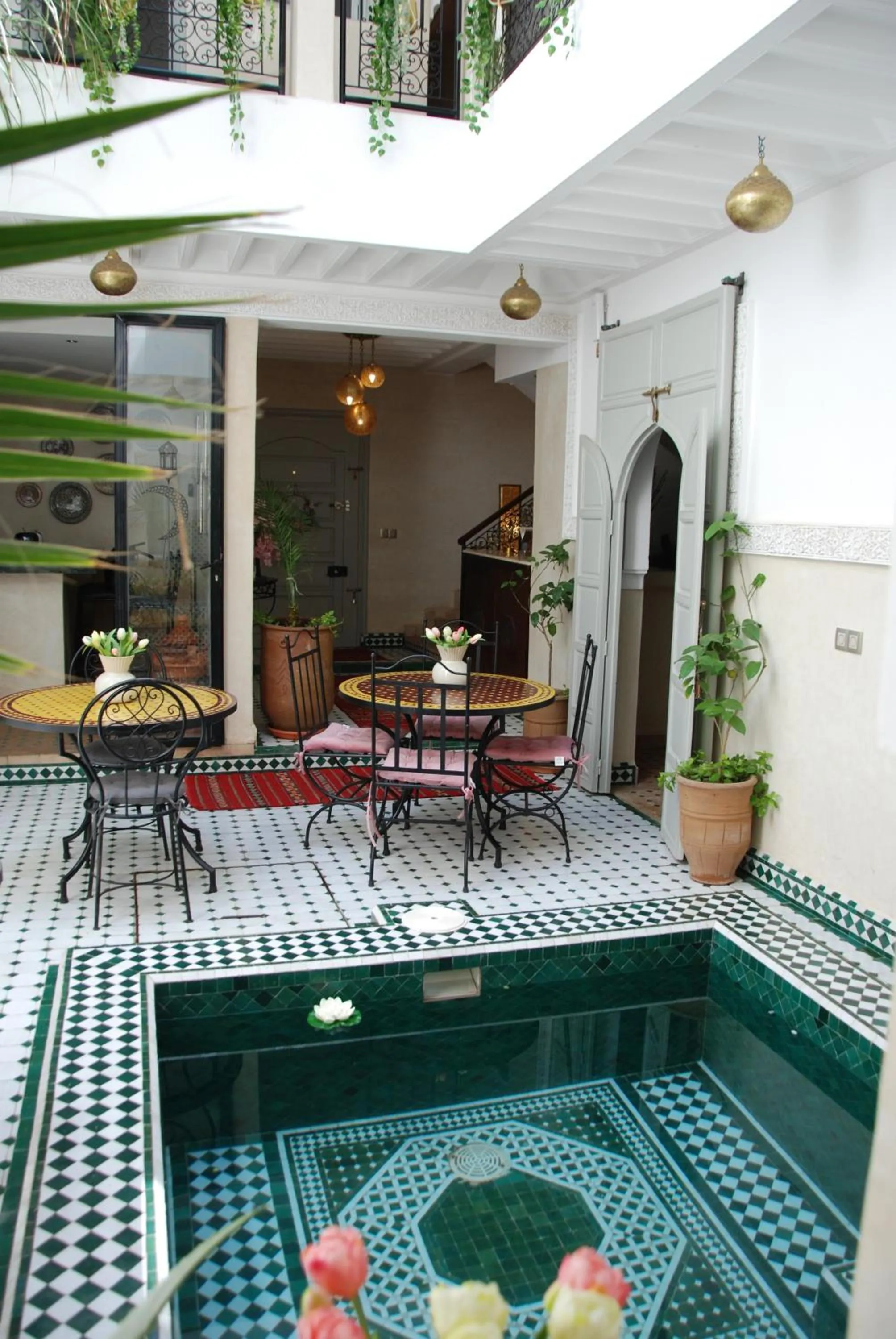 Patio in Riad privatisé Magnolia