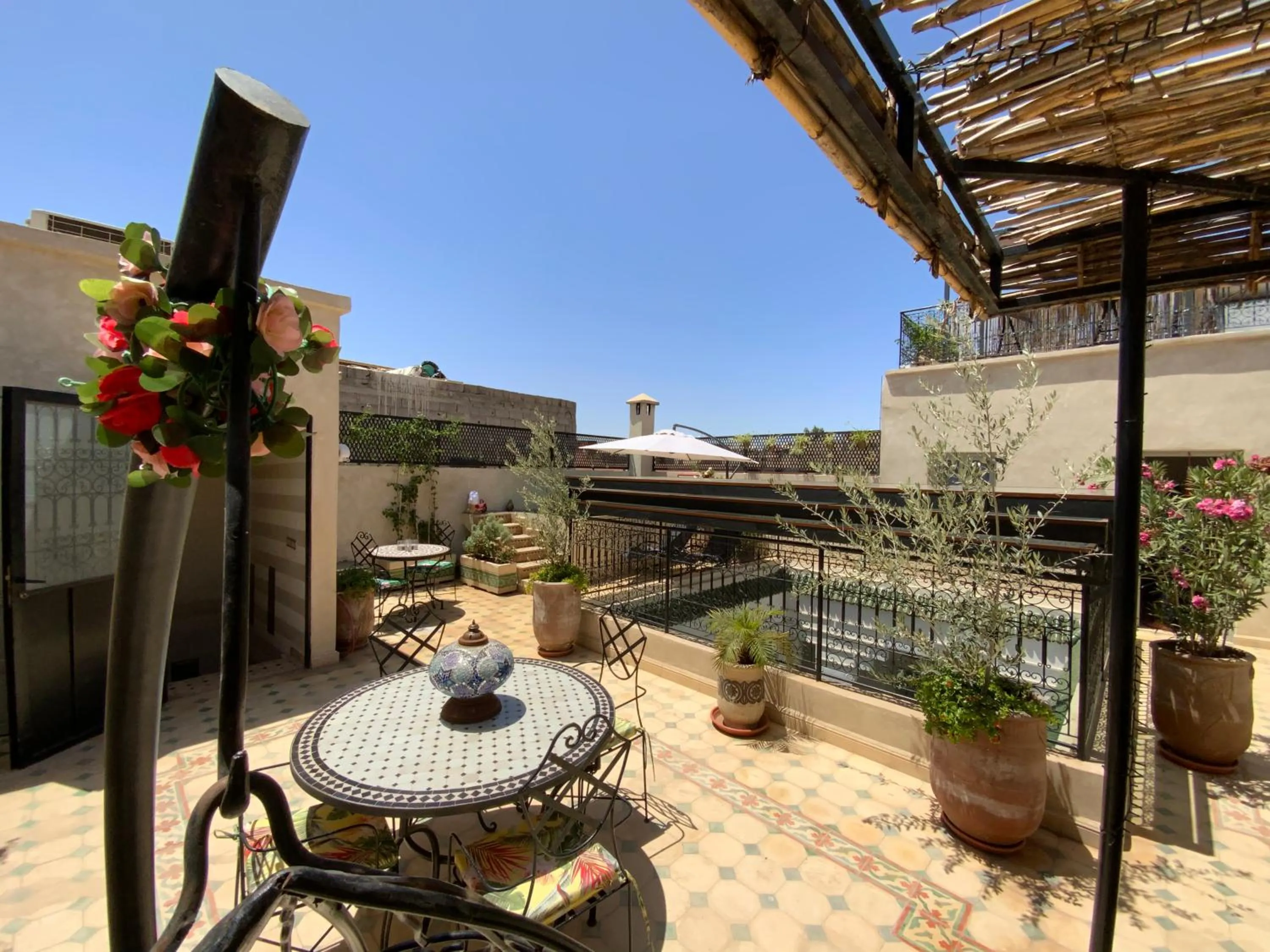 Patio in Riad privatisé Magnolia