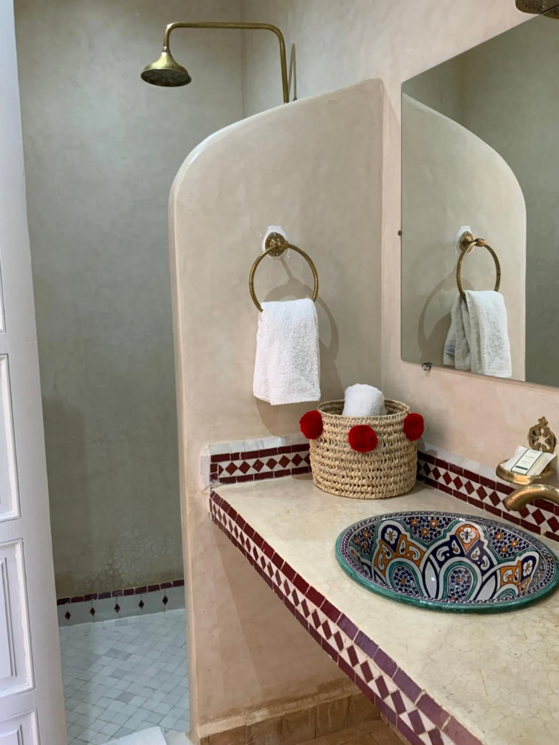 Bathroom in Riad privatisé Magnolia