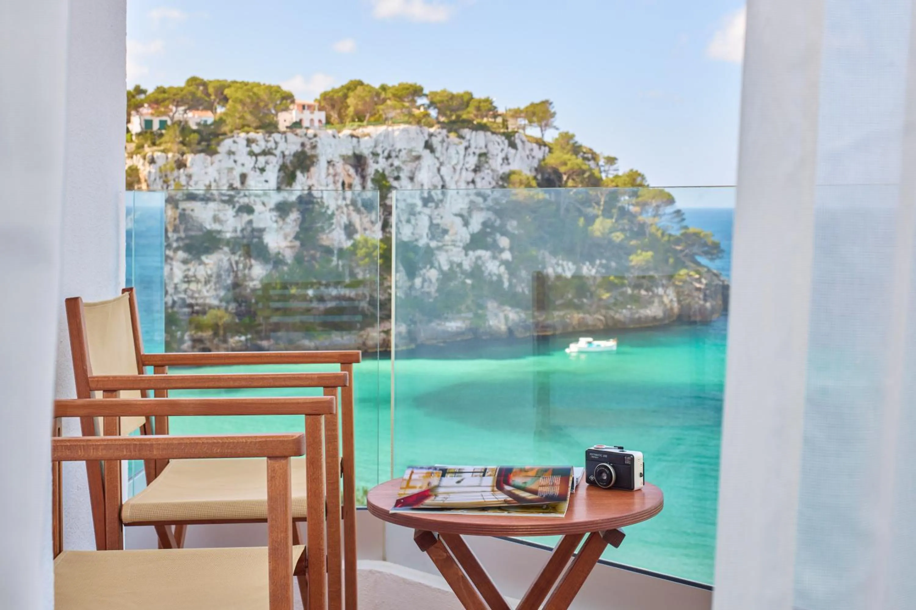 Patio in Meliá Cala Galdana