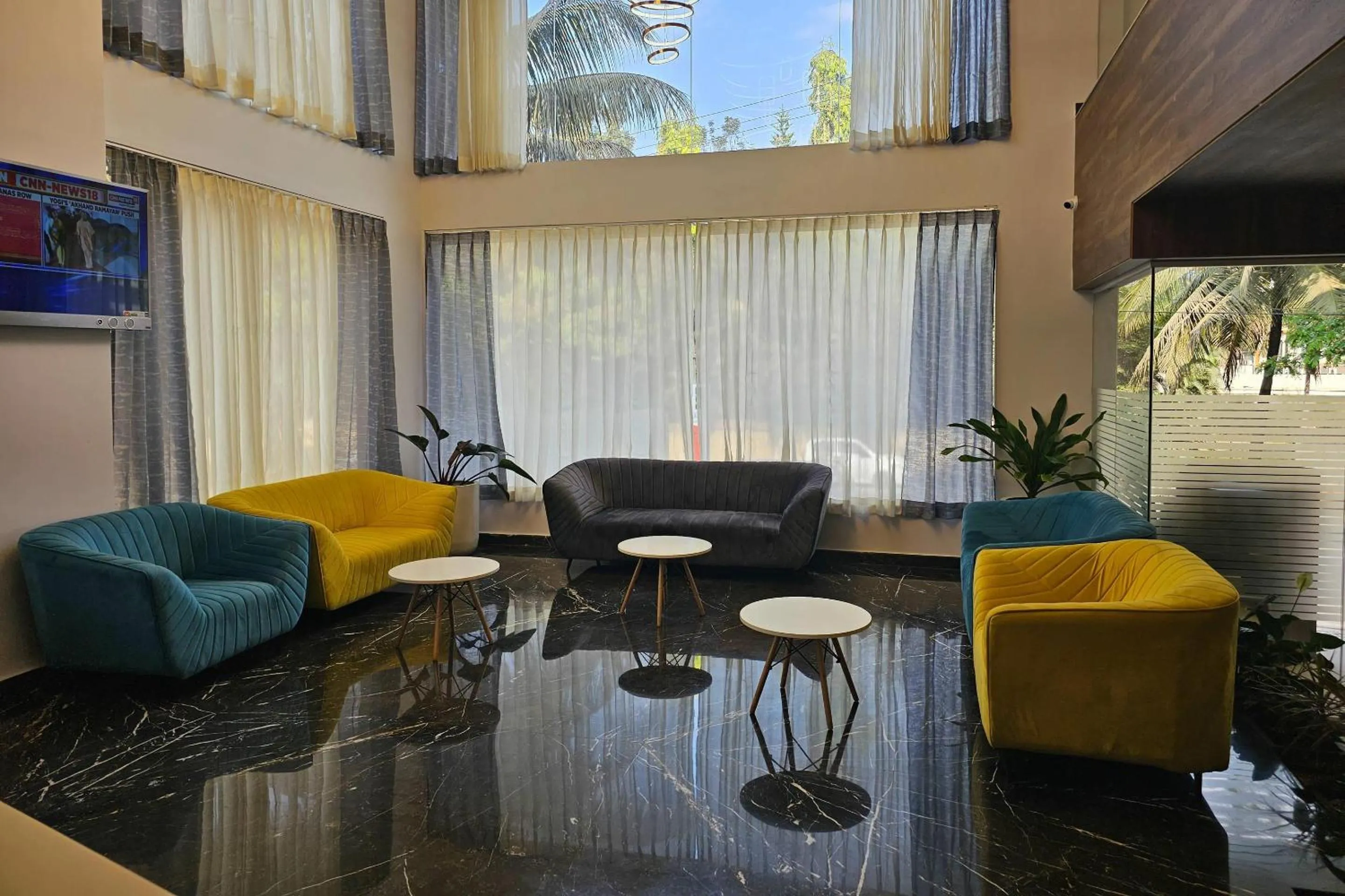 Lobby or reception in Quality Inn Rockwell Grand, Bangalore