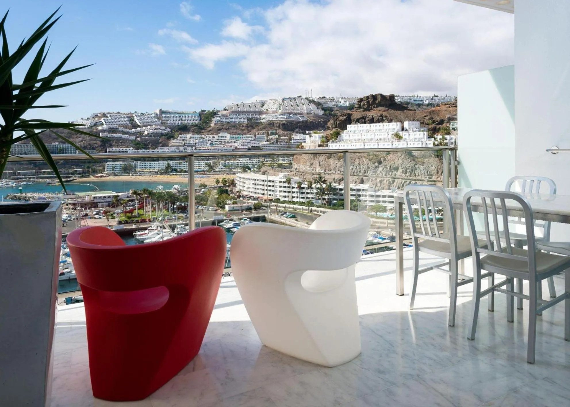 Balcony/Terrace in Marina Suites Gran Canaria