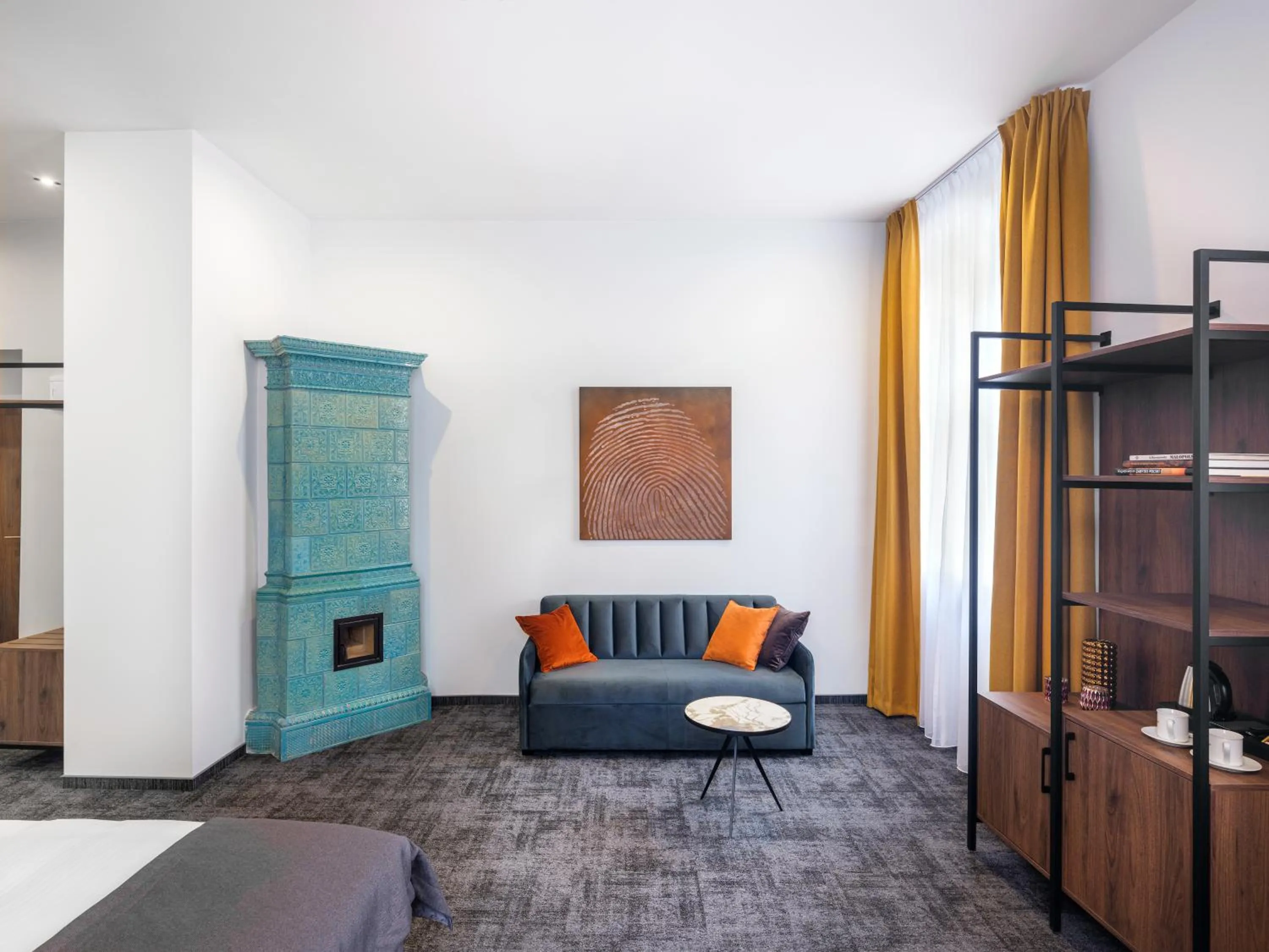 Living room in Old Market Residence