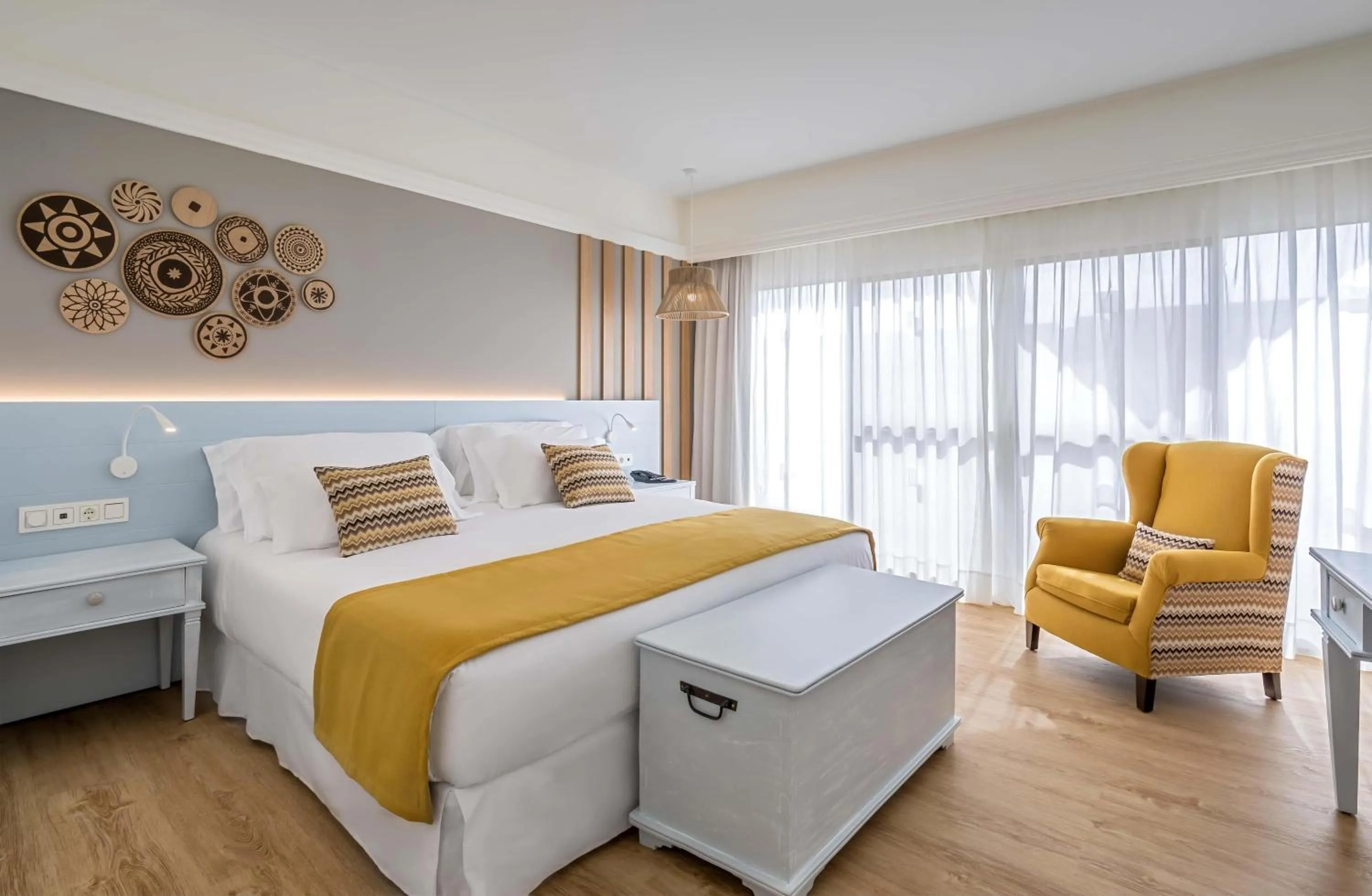 Bedroom, Bed in Barceló Corralejo Bay - Adults Only