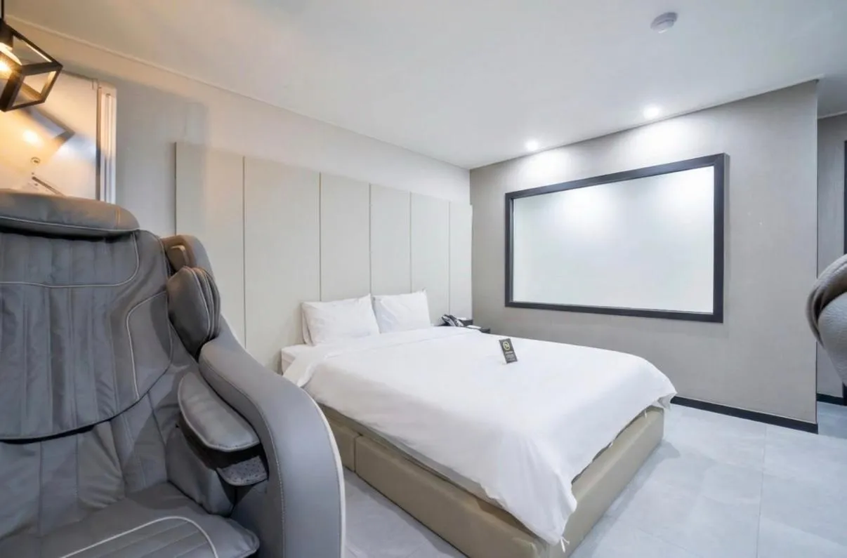 Bed in Hotel Torang Jeonju