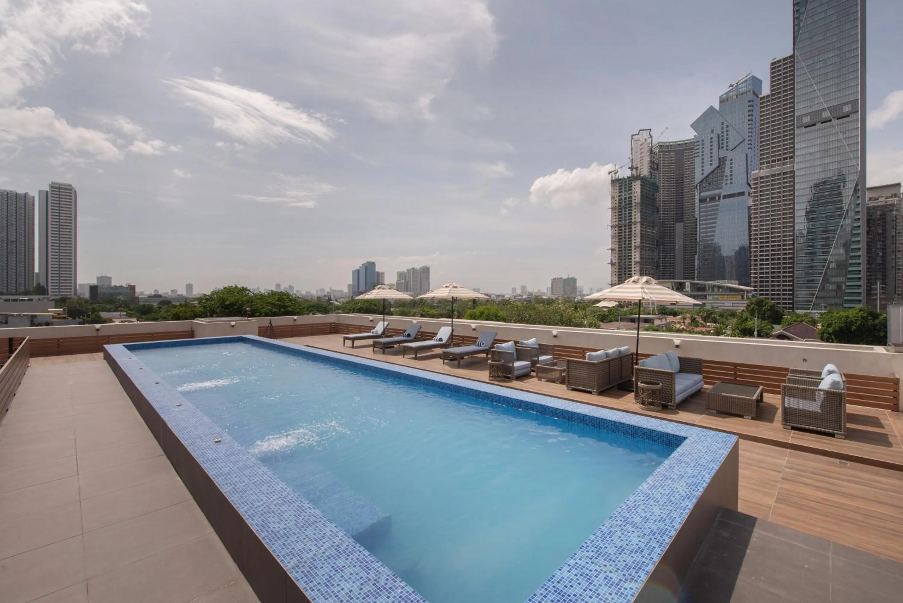 Swimming pool in The Belamy House Managed by HII