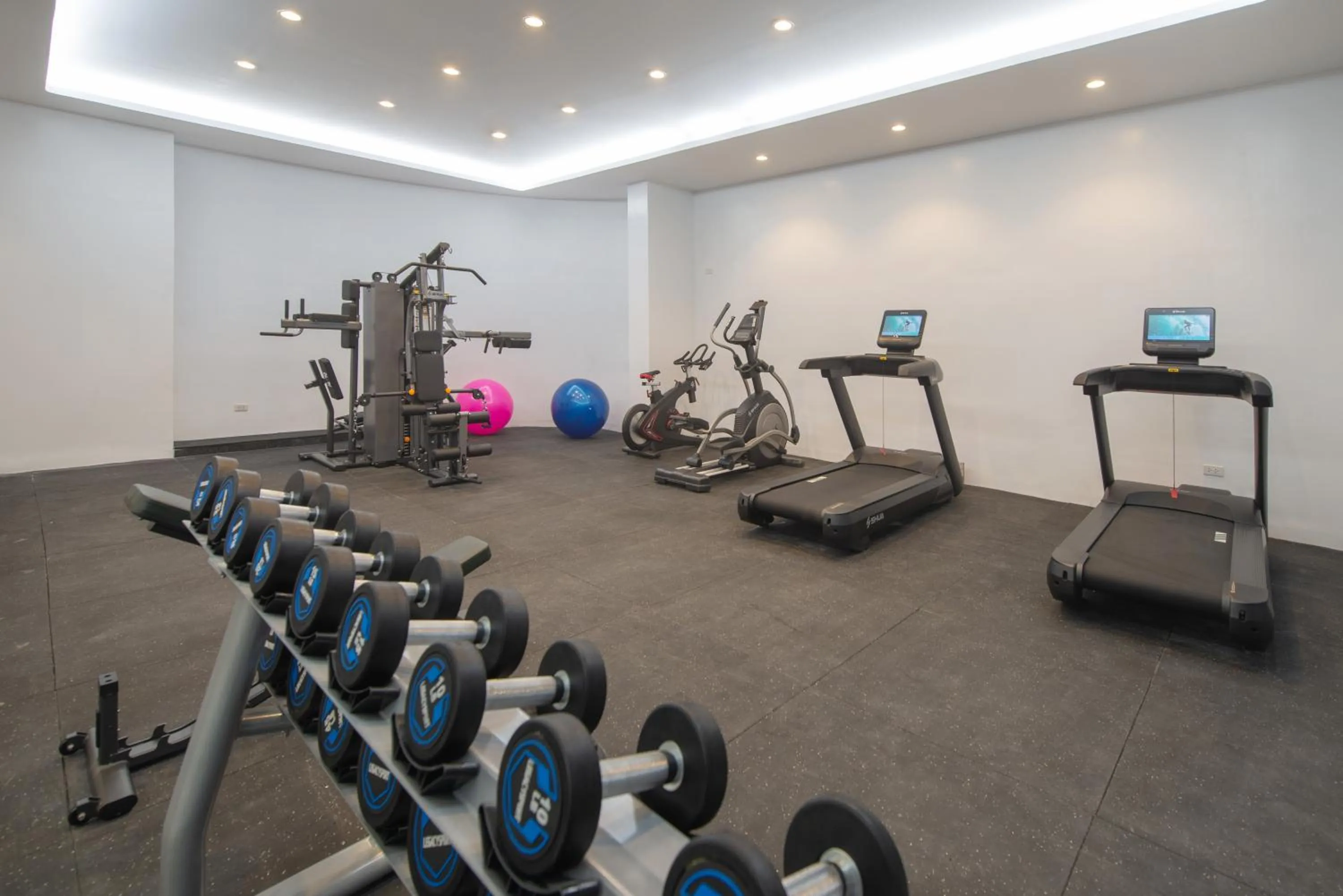 Fitness centre/facilities in The Belamy House Managed by HII