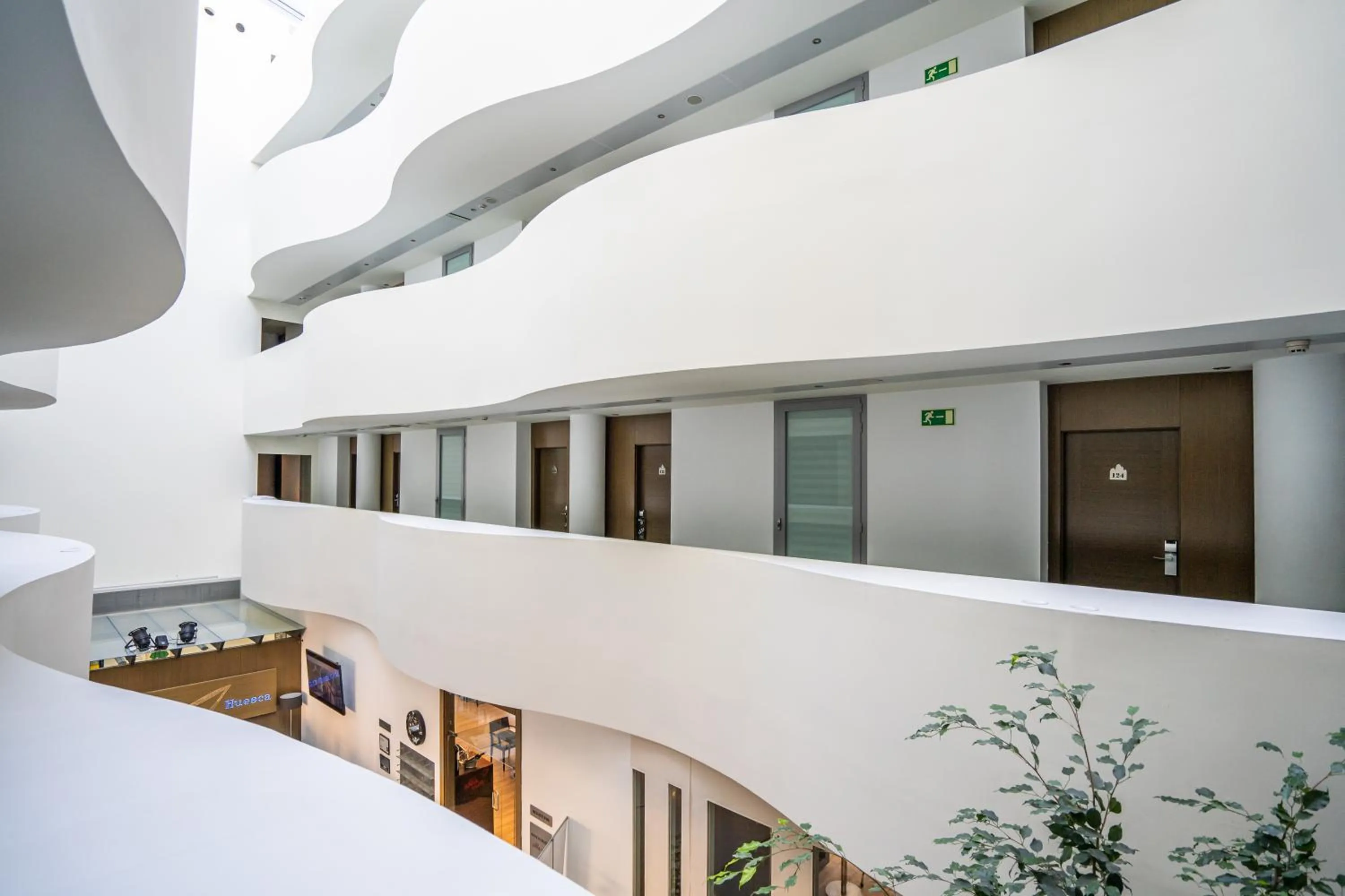 Lobby or reception in Abba Huesca