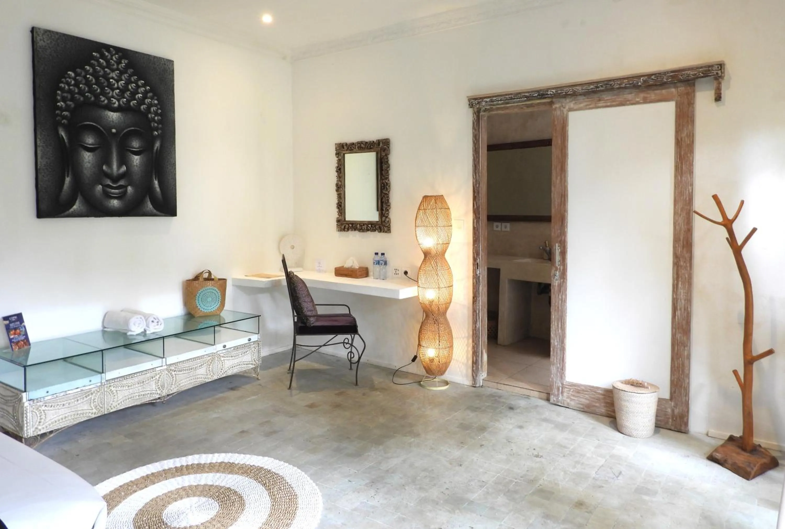 Living room in Surga Homestay