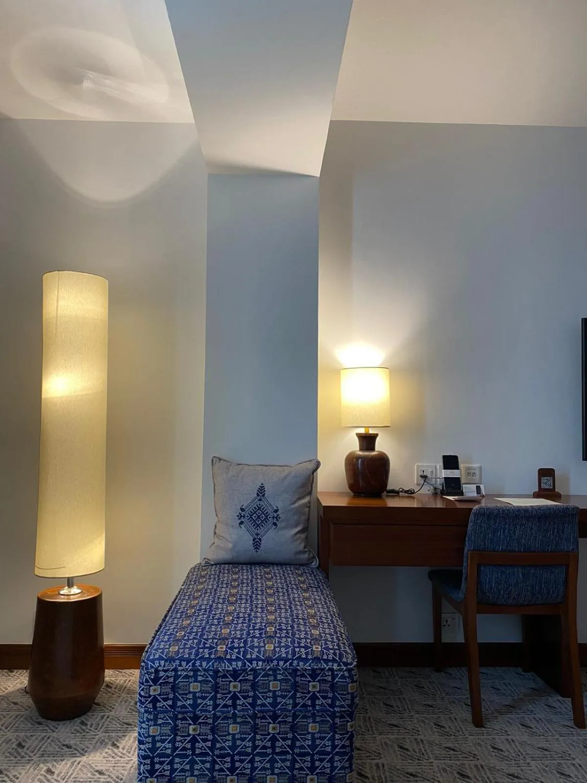 Bed in Peshawar Serena Hotel