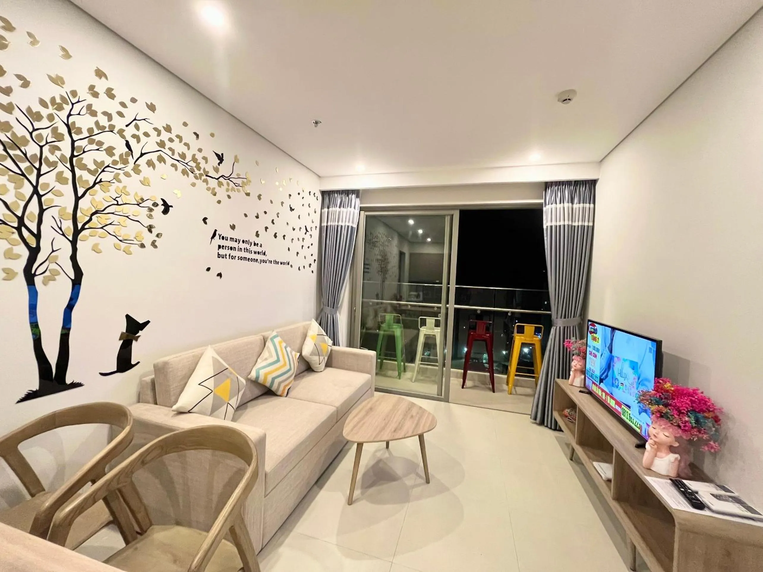 Living room in The Sóng An Gia villahomestayvungtau