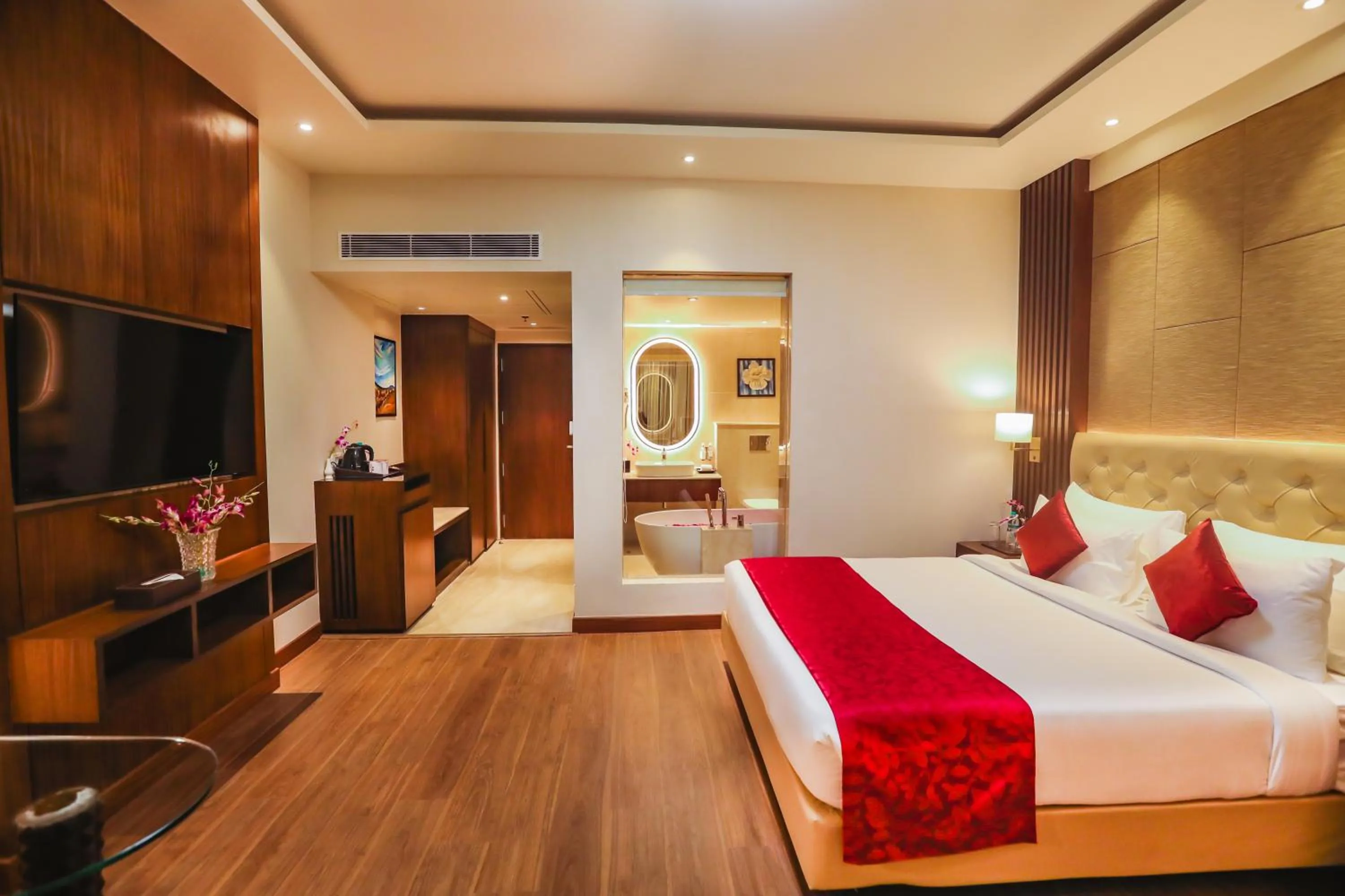 Bedroom, Bed in Regenta Place Jhansi by Royal Orchid Hotels Limited