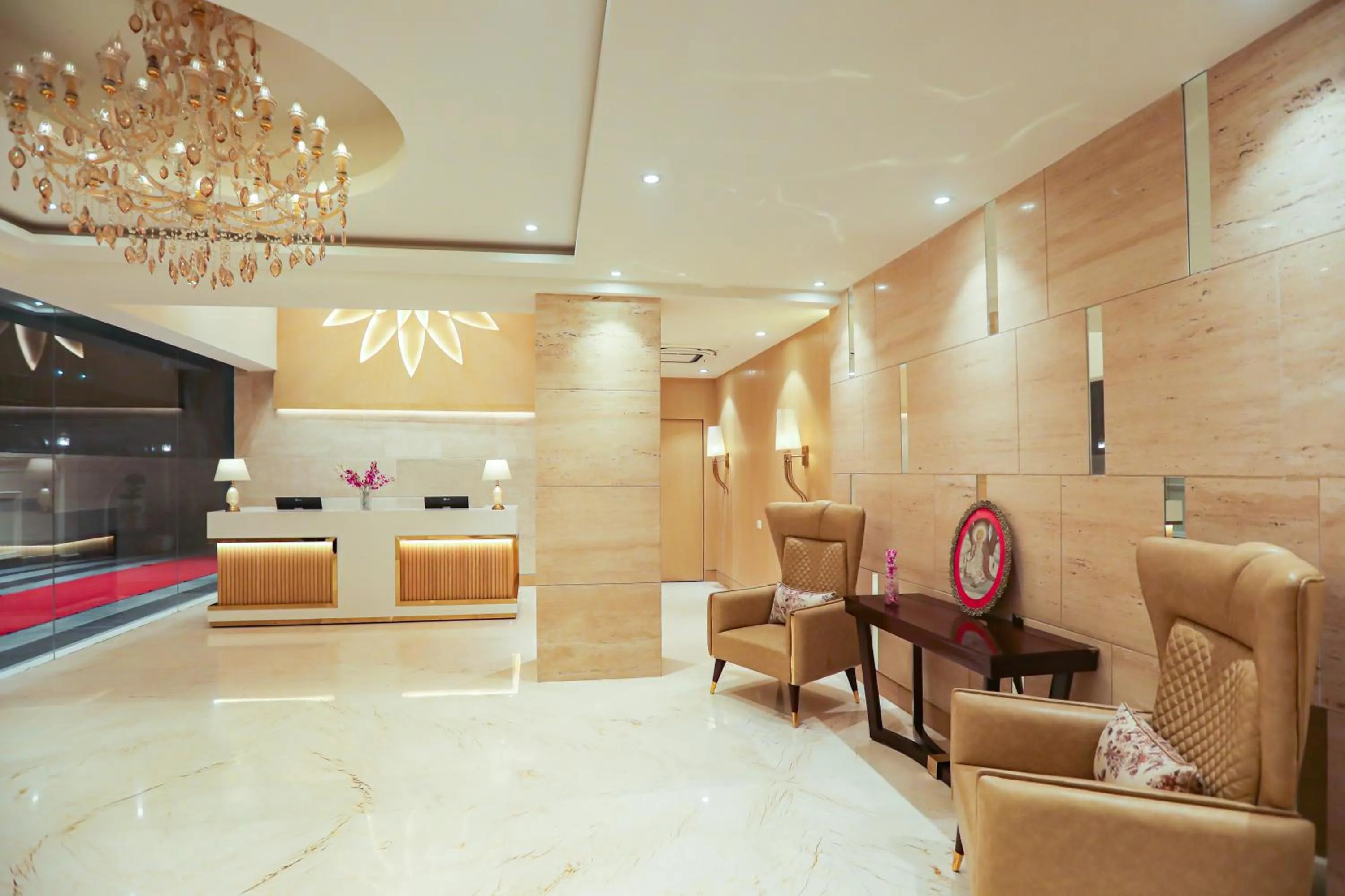 Lobby or reception in Regenta Place Jhansi by Royal Orchid Hotels Limited
