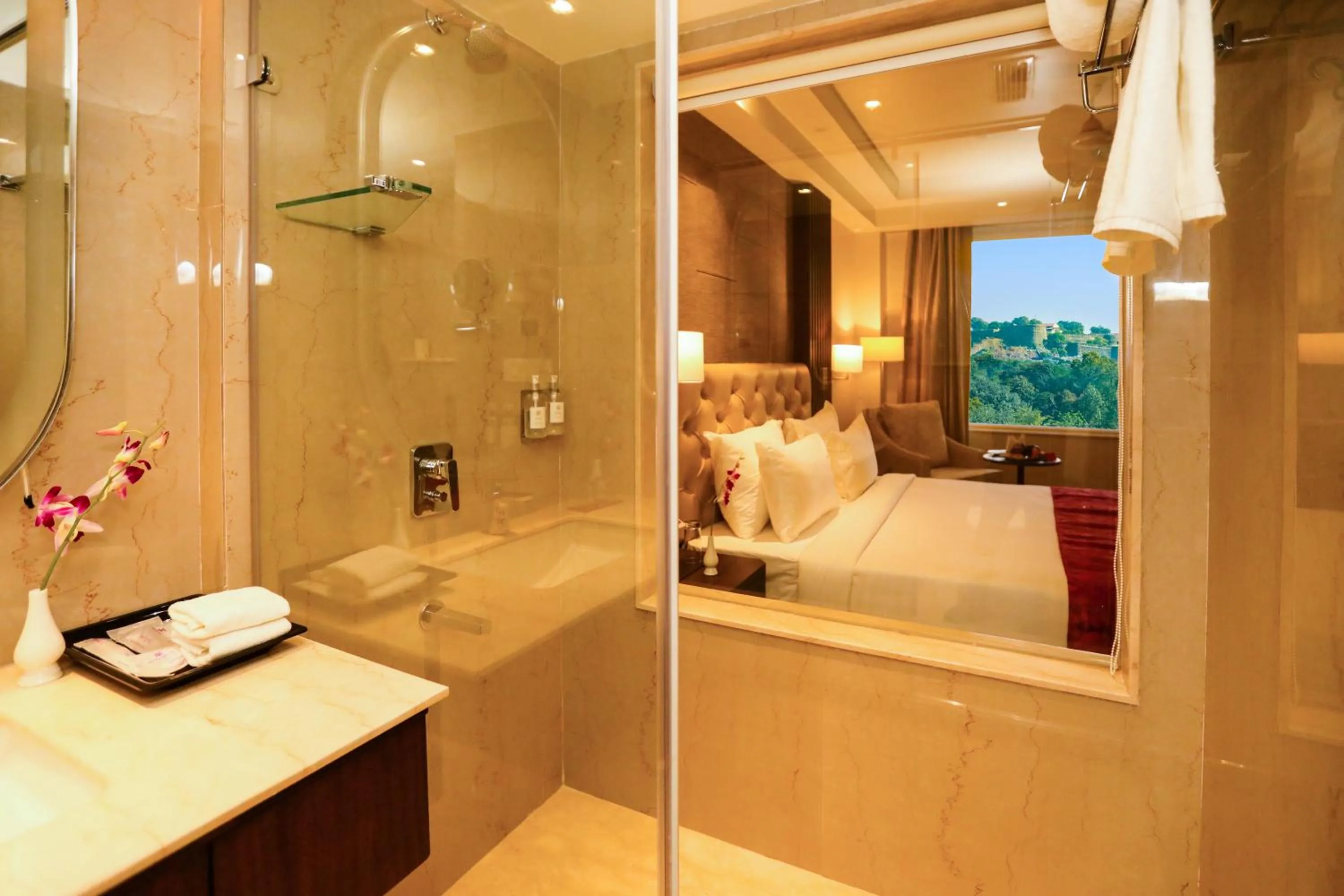 Bathroom in Regenta Place Jhansi by Royal Orchid Hotels Limited