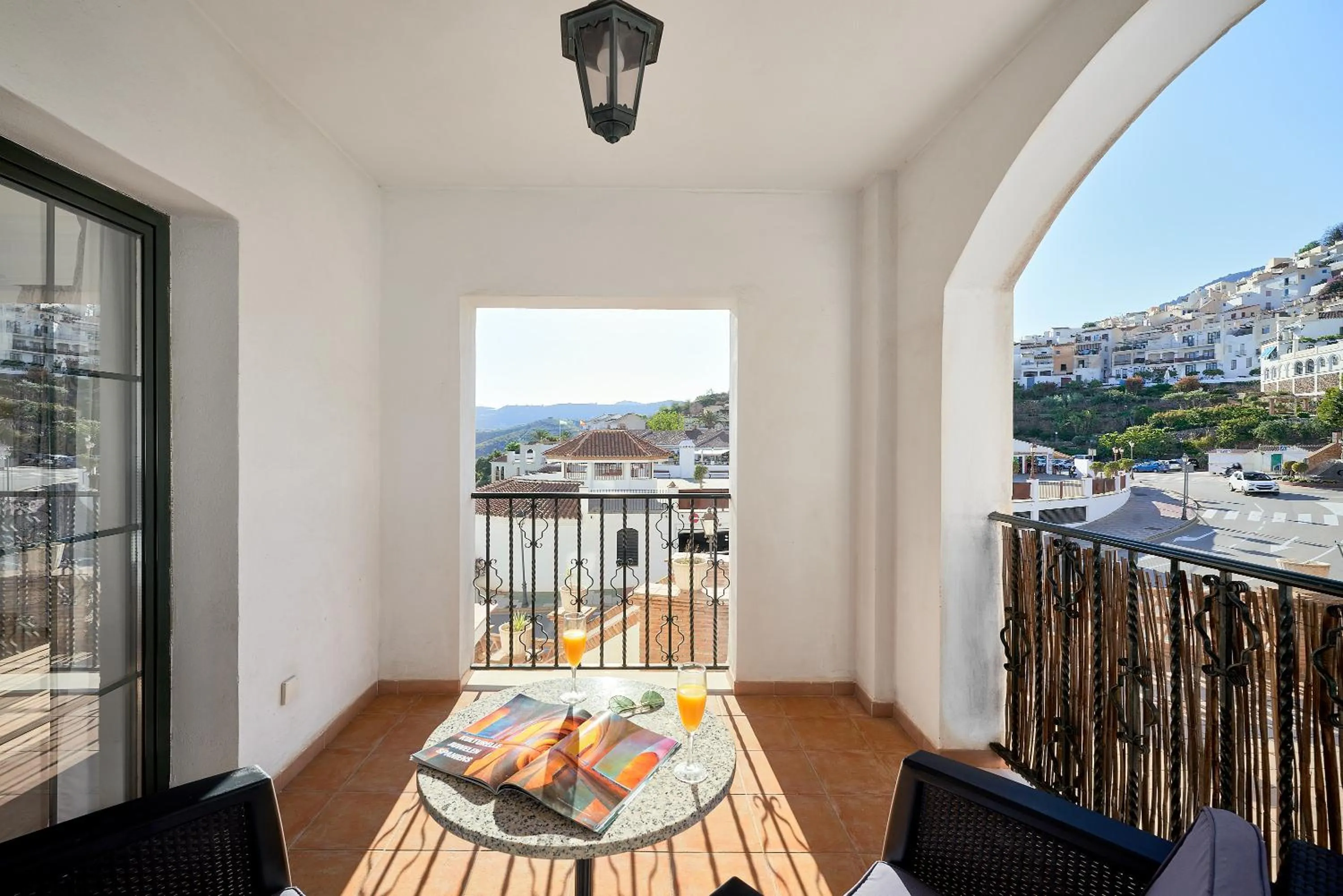 Balcony/Terrace in Hotel Villa Frigiliana