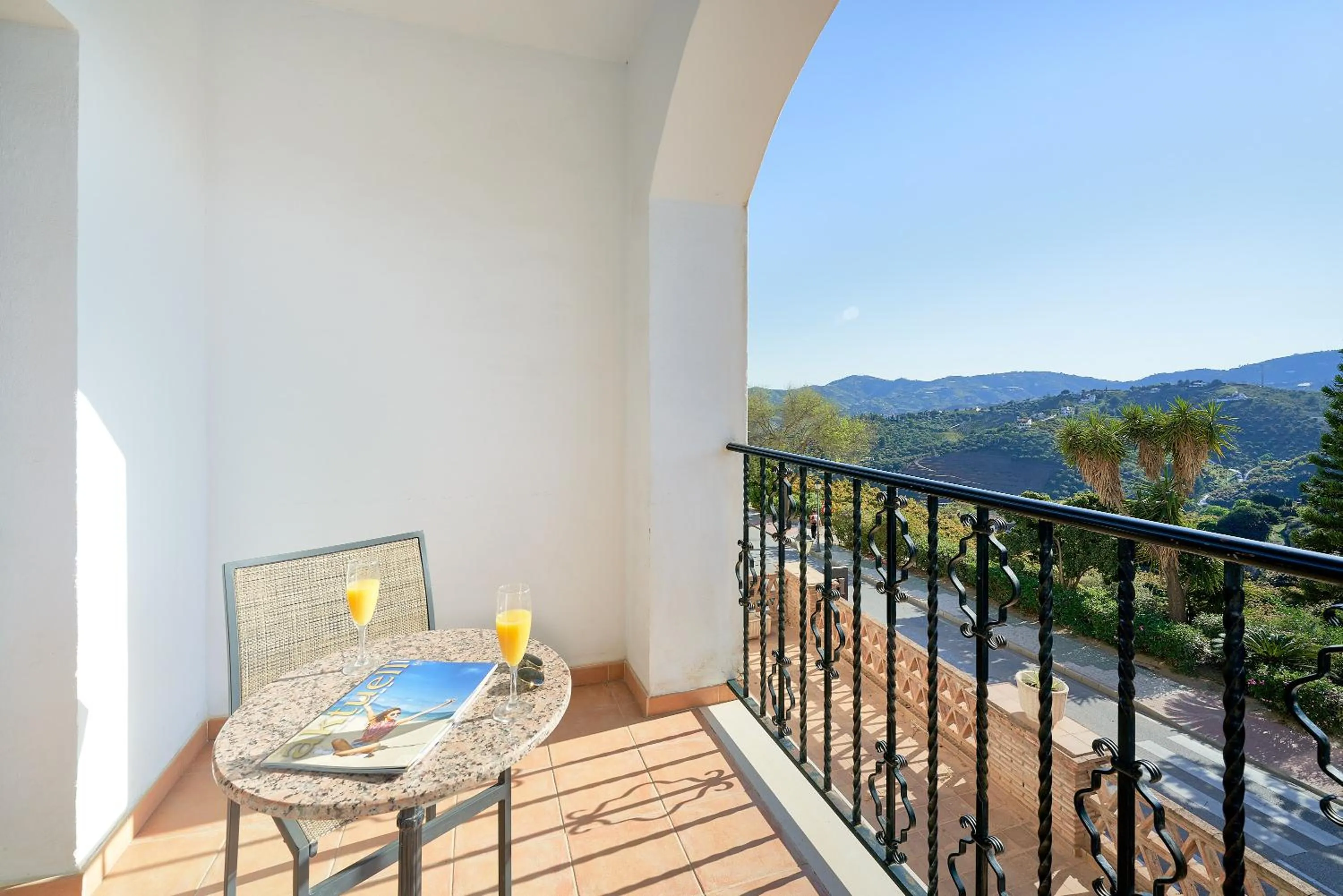 Balcony/Terrace in Hotel Villa Frigiliana