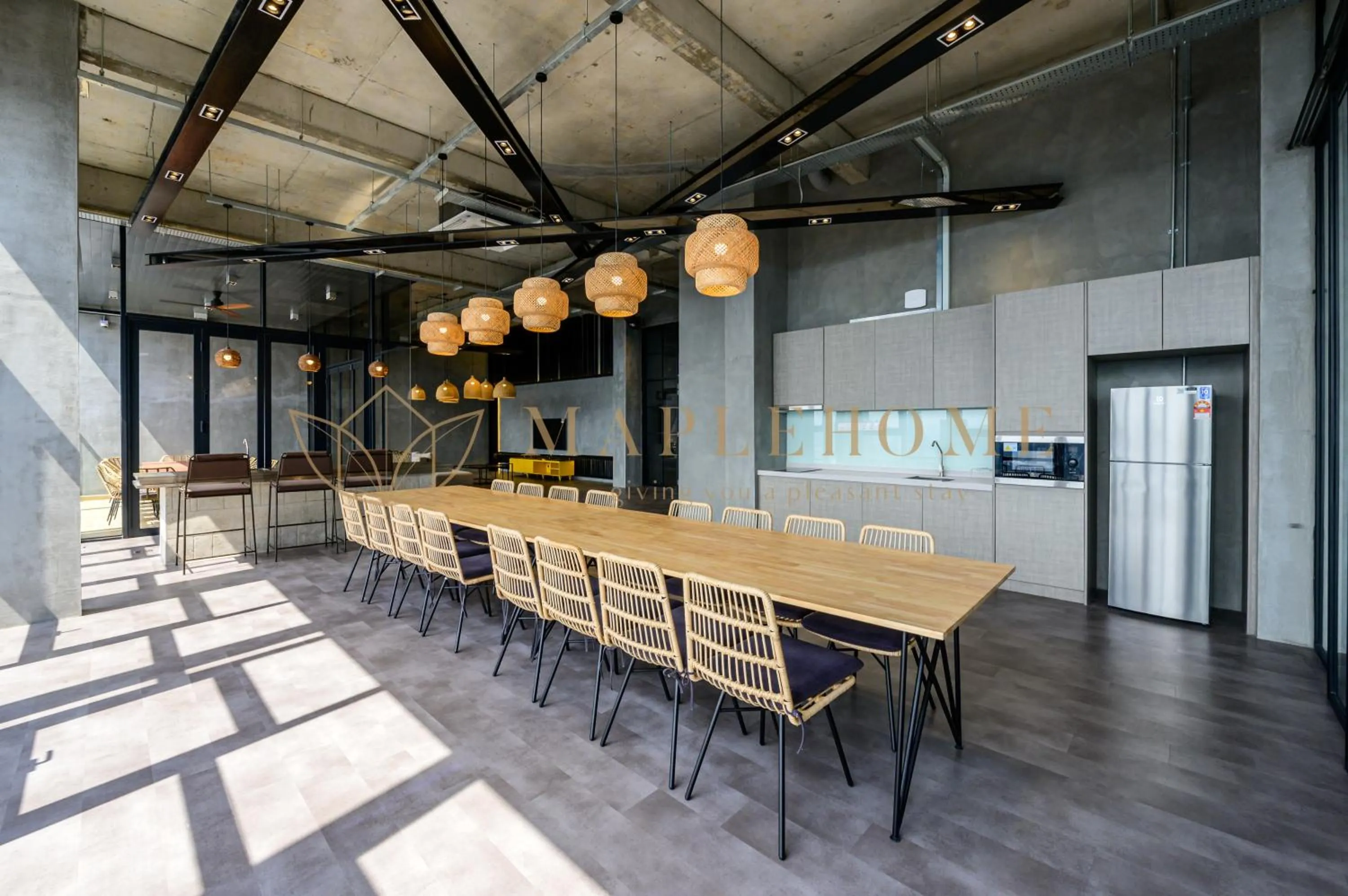 Communal lounge/ TV room in Millerz Square Premier Suites Kuala Lumpur