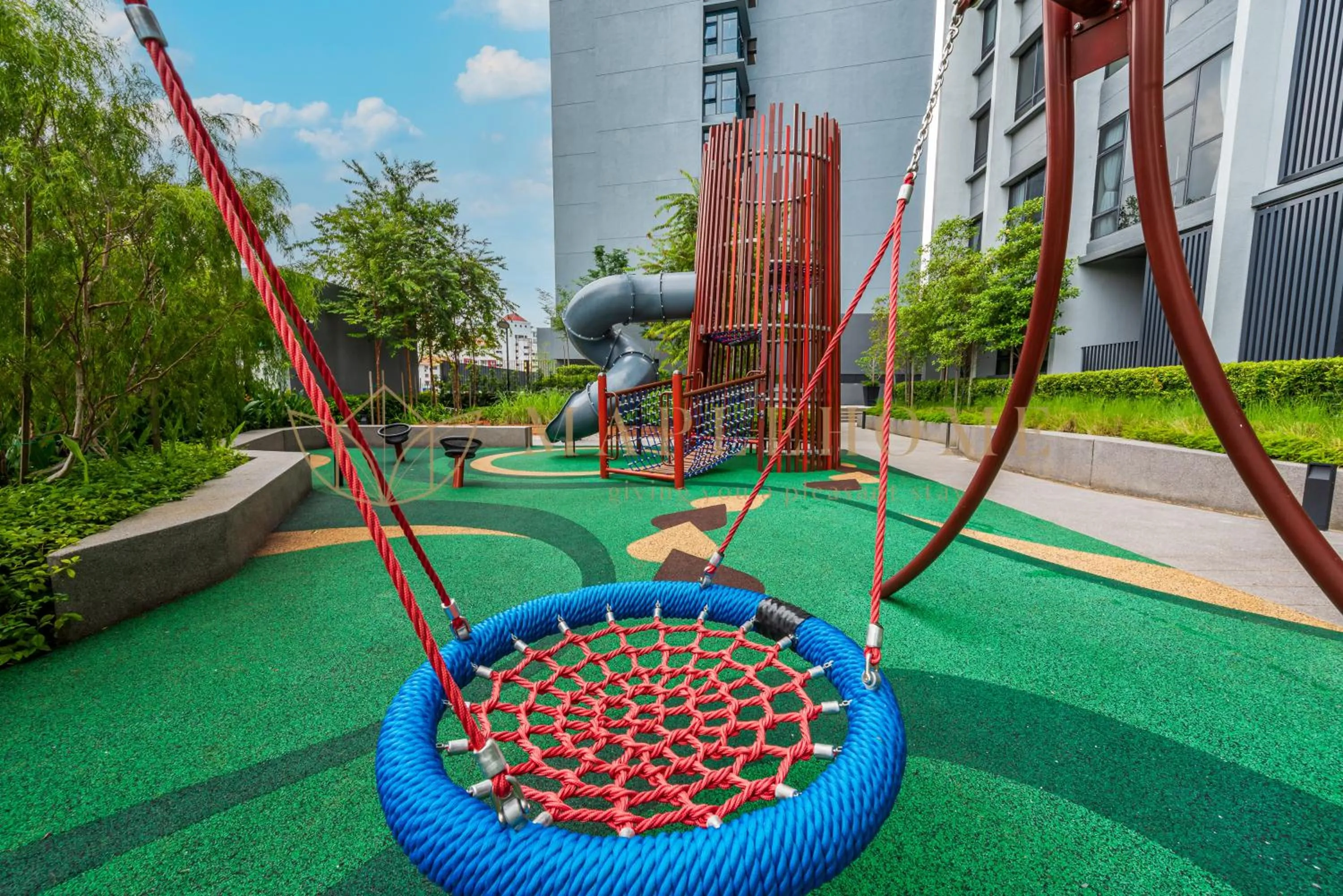 Children play ground in Millerz Square Premier Suites Kuala Lumpur