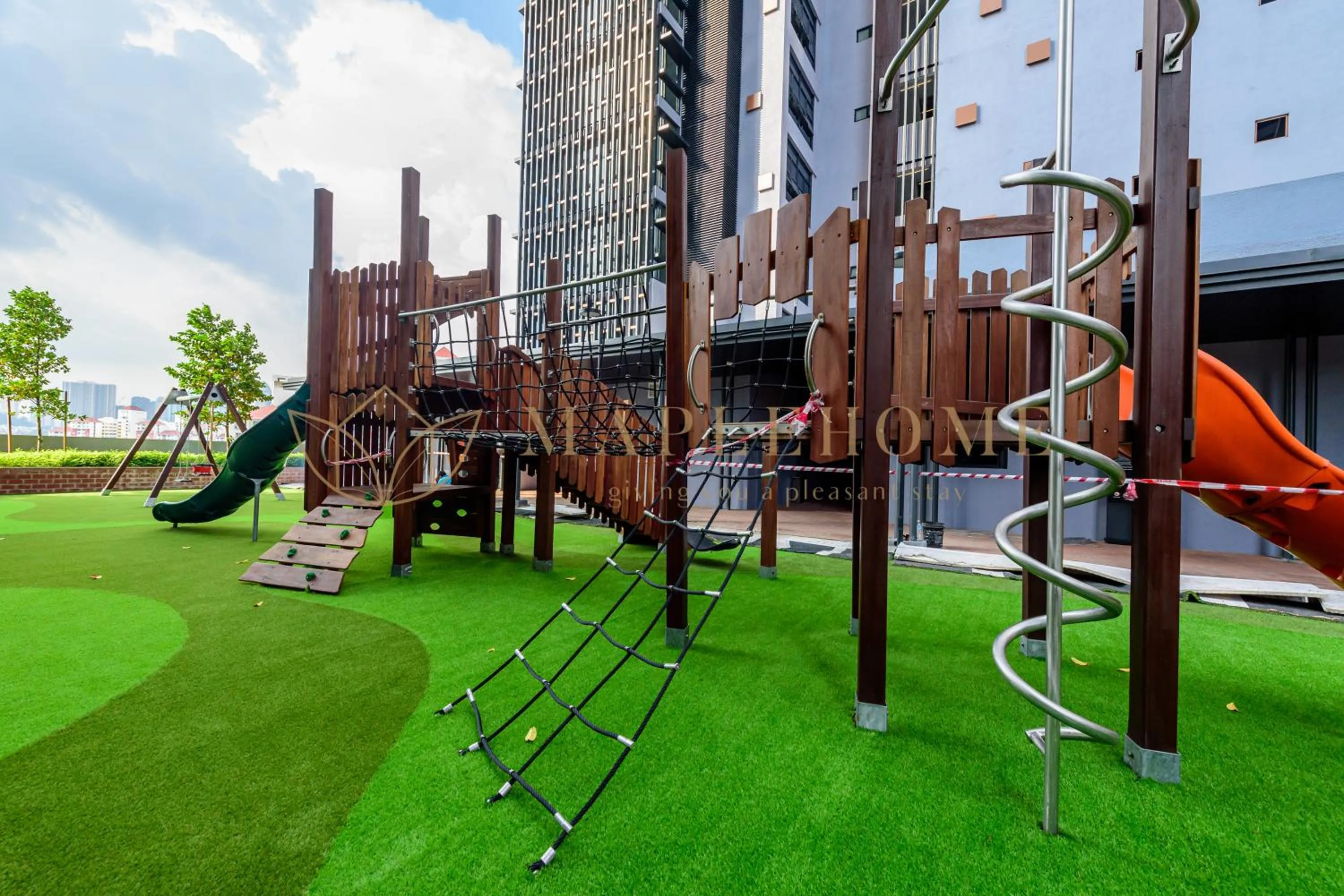 Children play ground in Millerz Square Premier Suites Kuala Lumpur