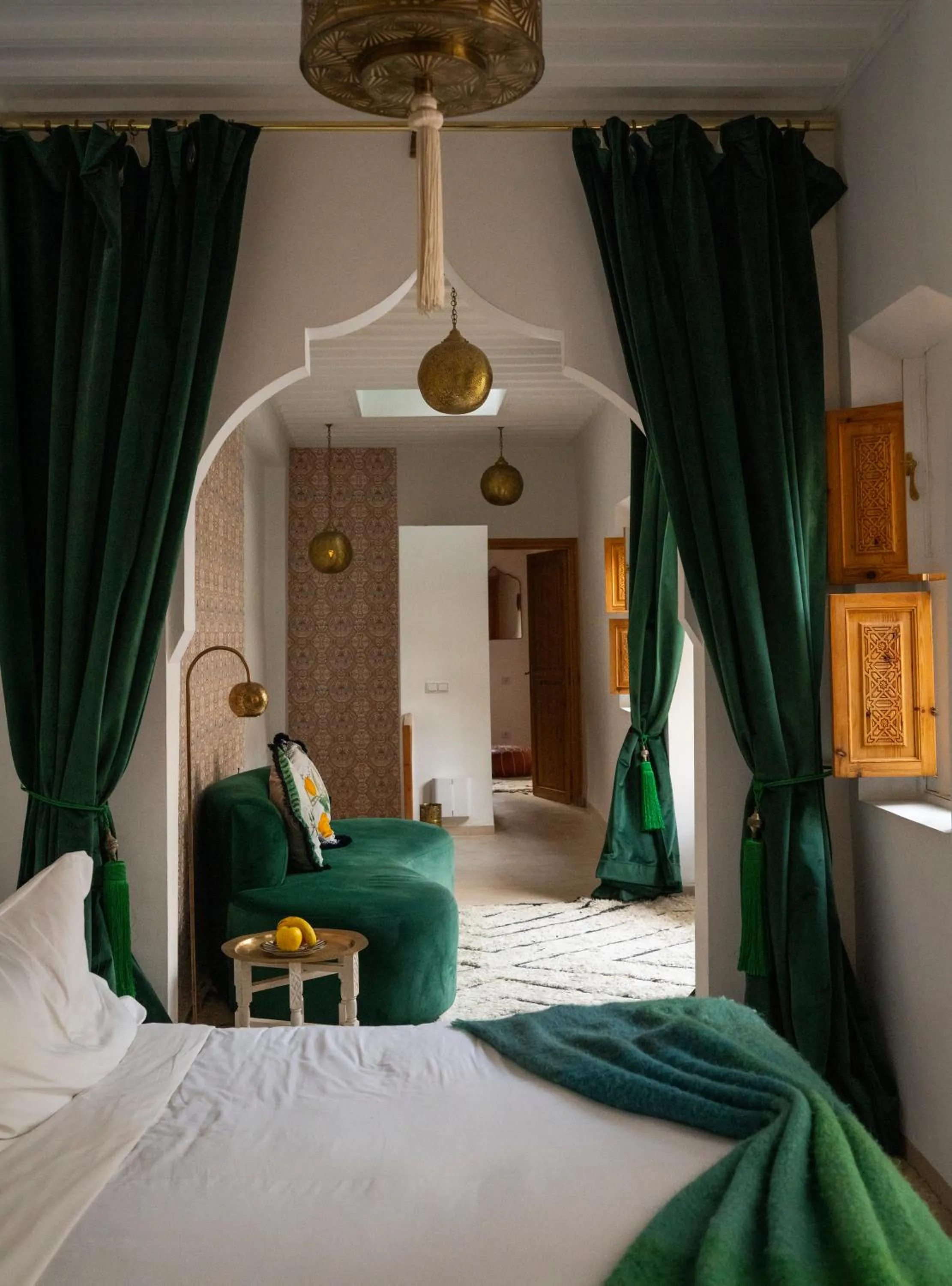 Bedroom, Bed in Riad Botanica