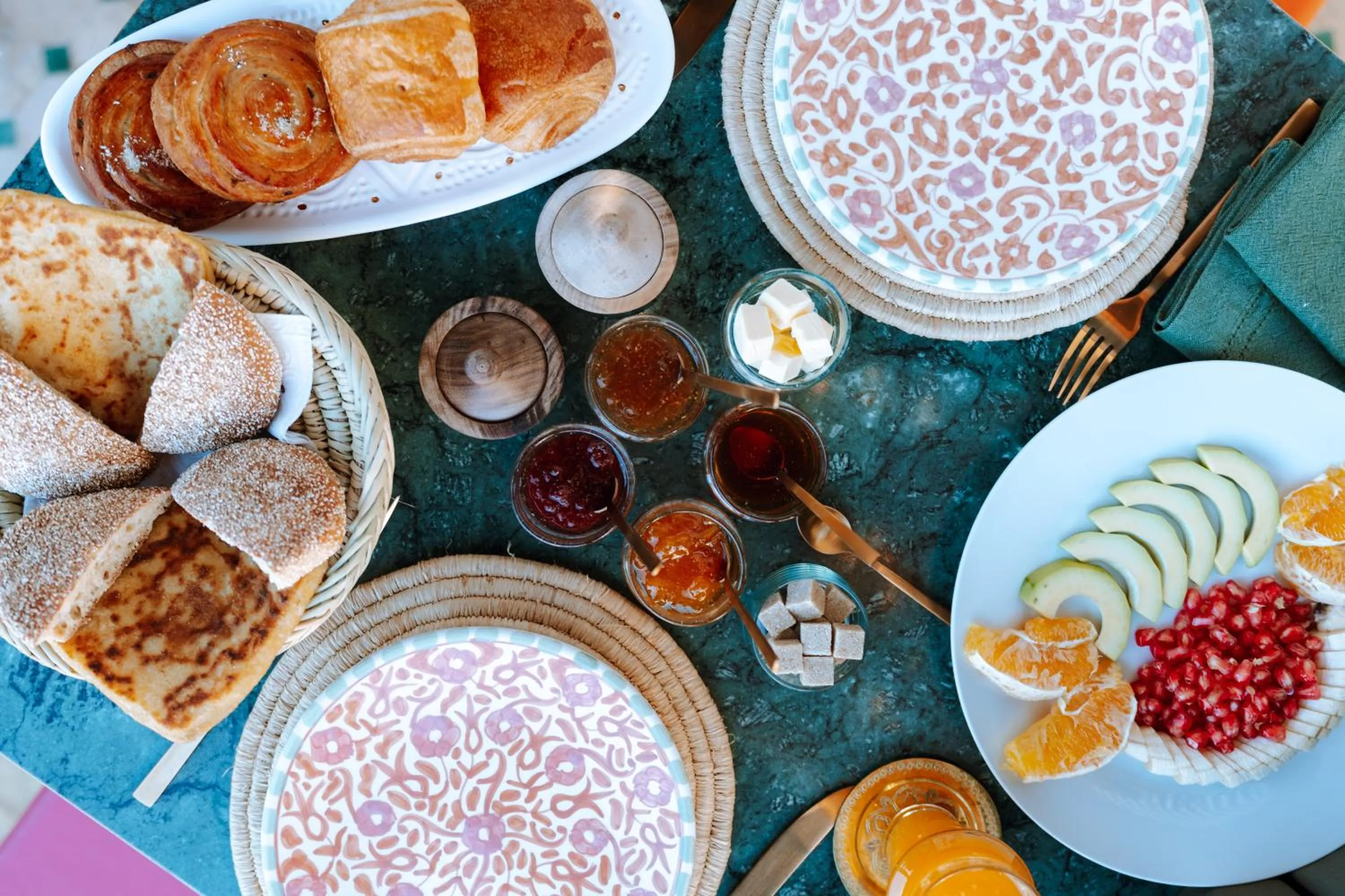 Breakfast in Riad Botanica