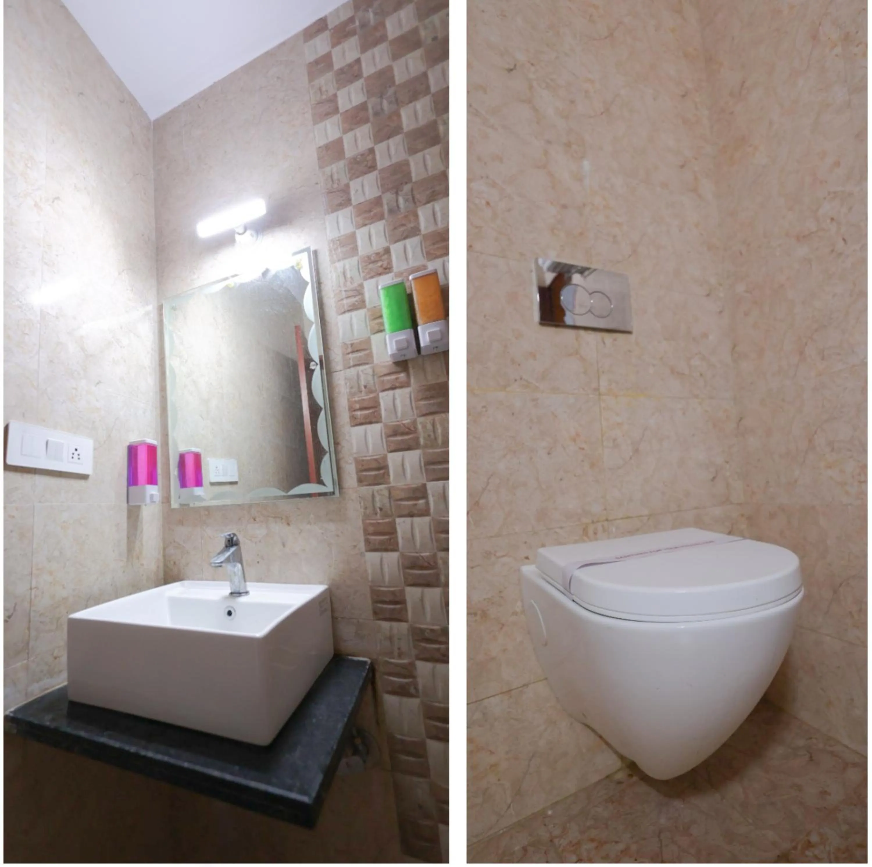 Bathroom in Perfectstayz Value Forest Valley Near Waterfall