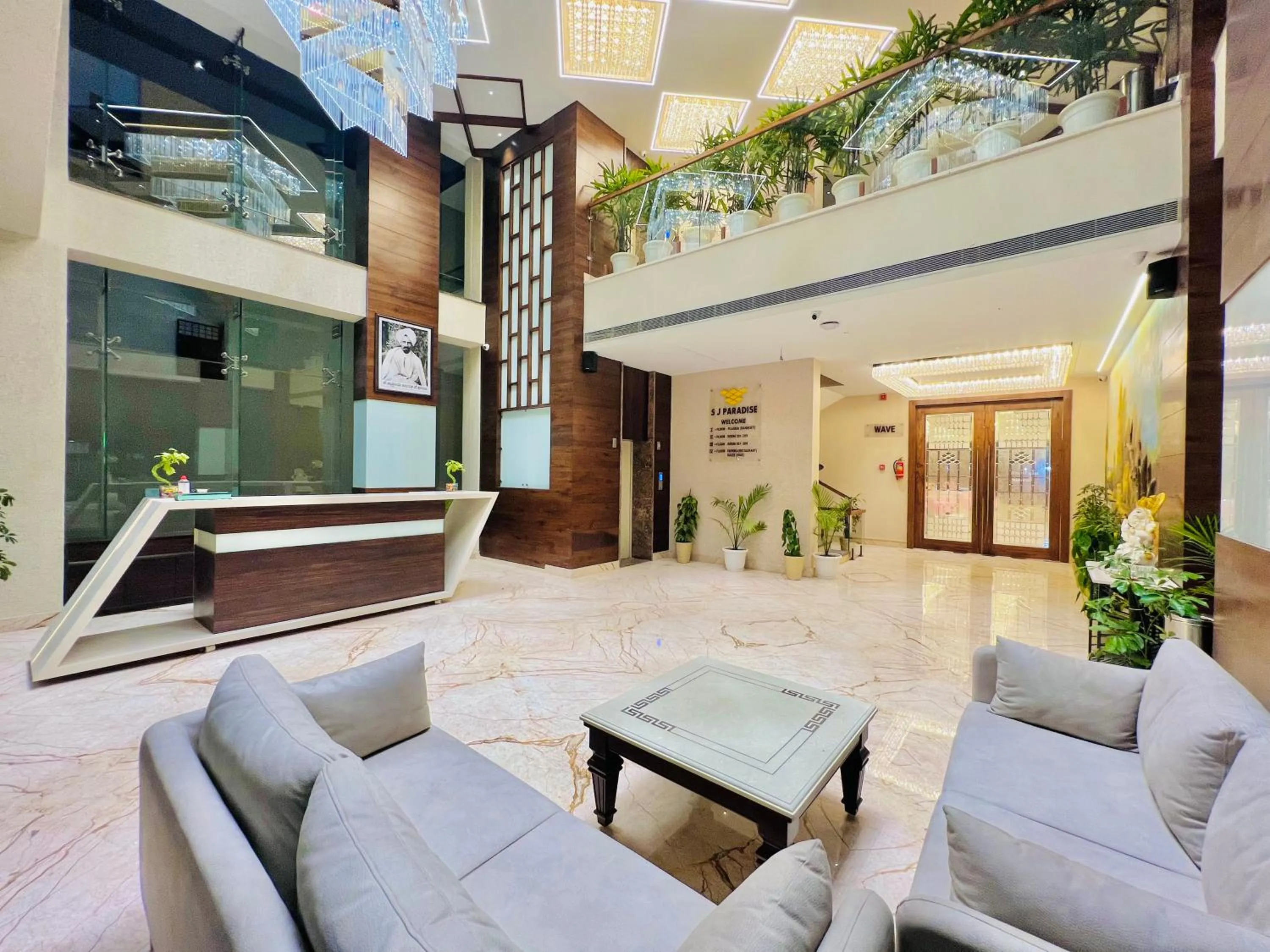 Lobby or reception in SJ PARADISE