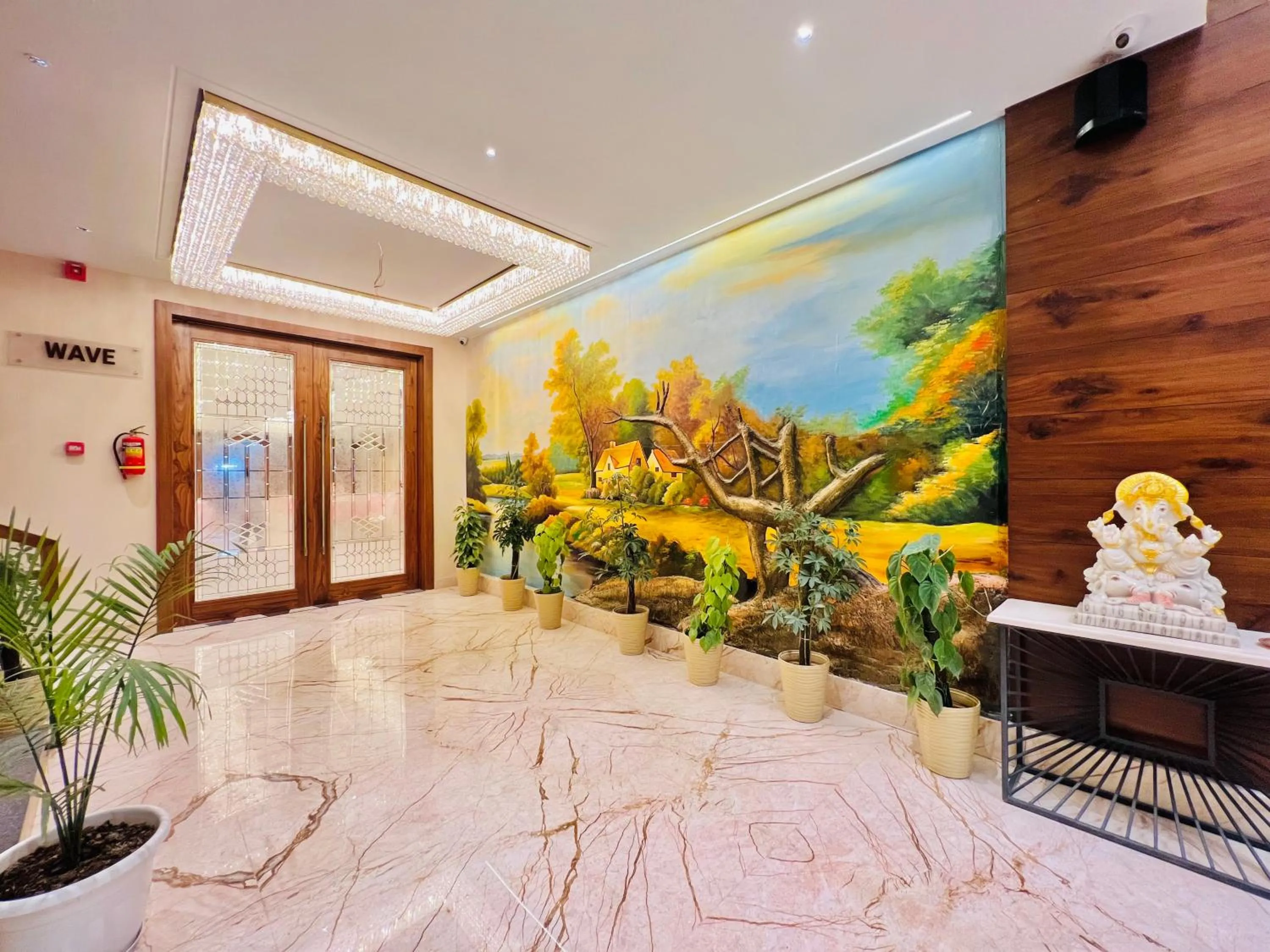 Decorative detail in SJ PARADISE