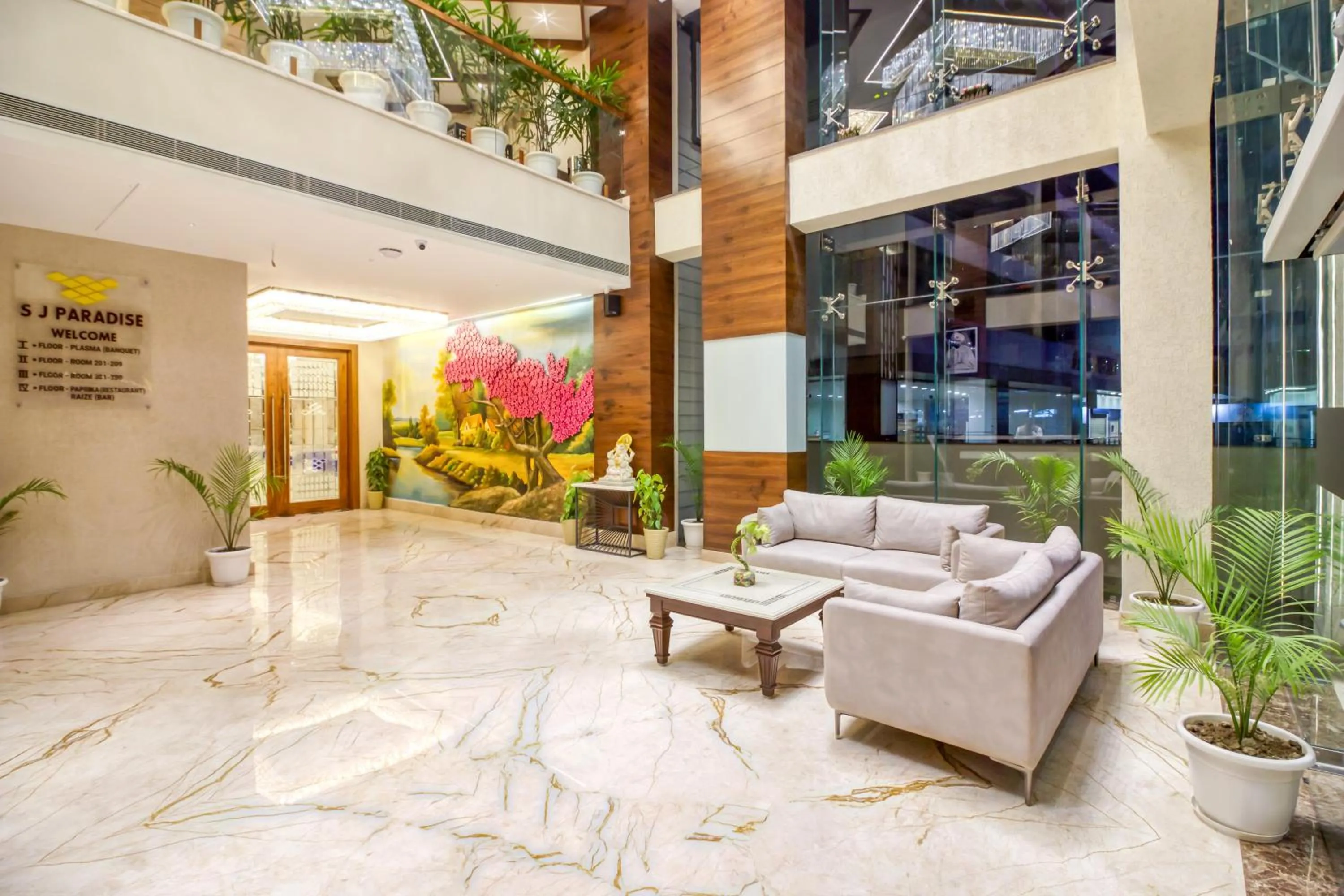 Lobby or reception in SJ PARADISE