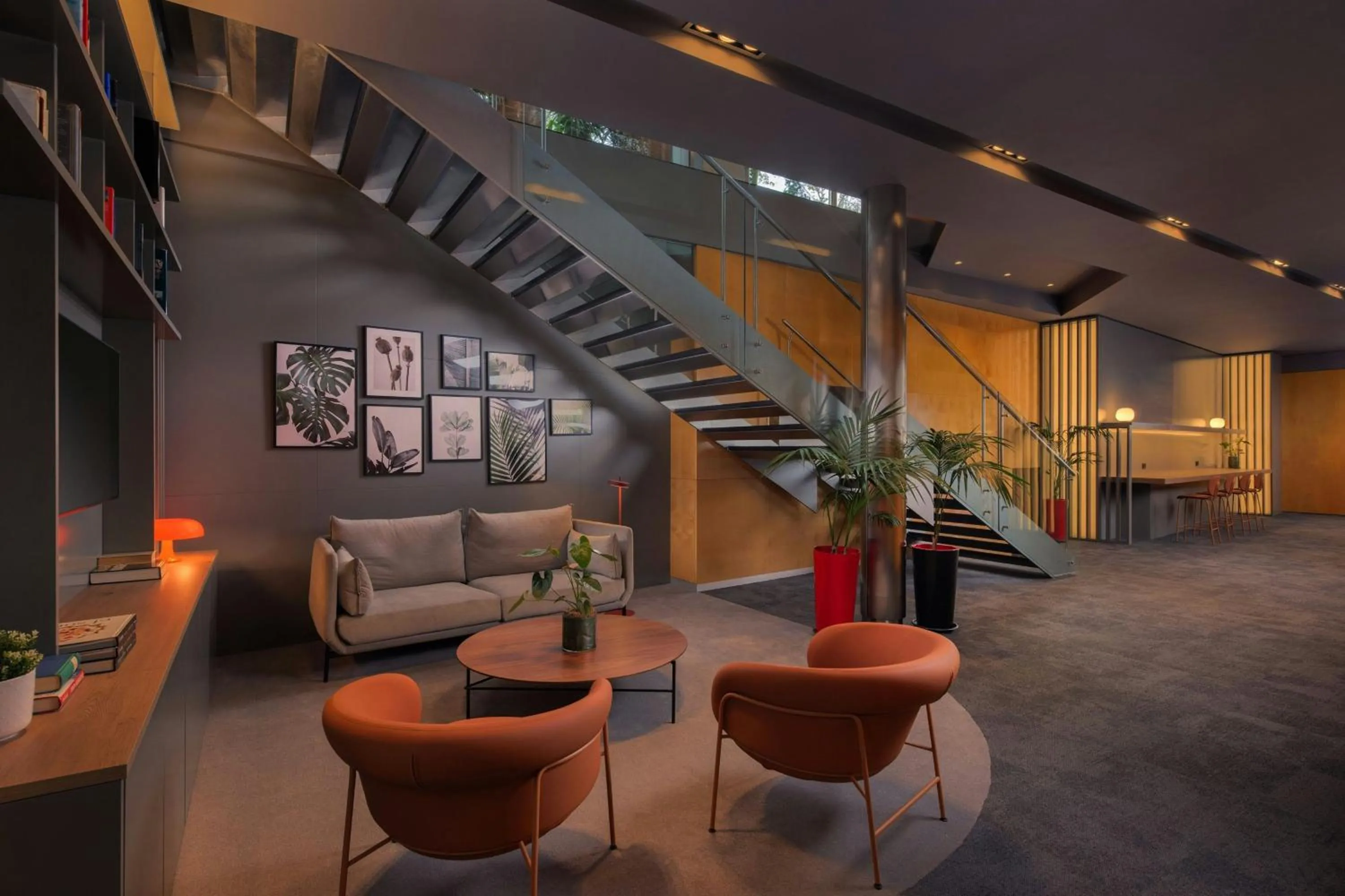 Lounge or bar in Four Points by Sheraton Barcelona Diagonal