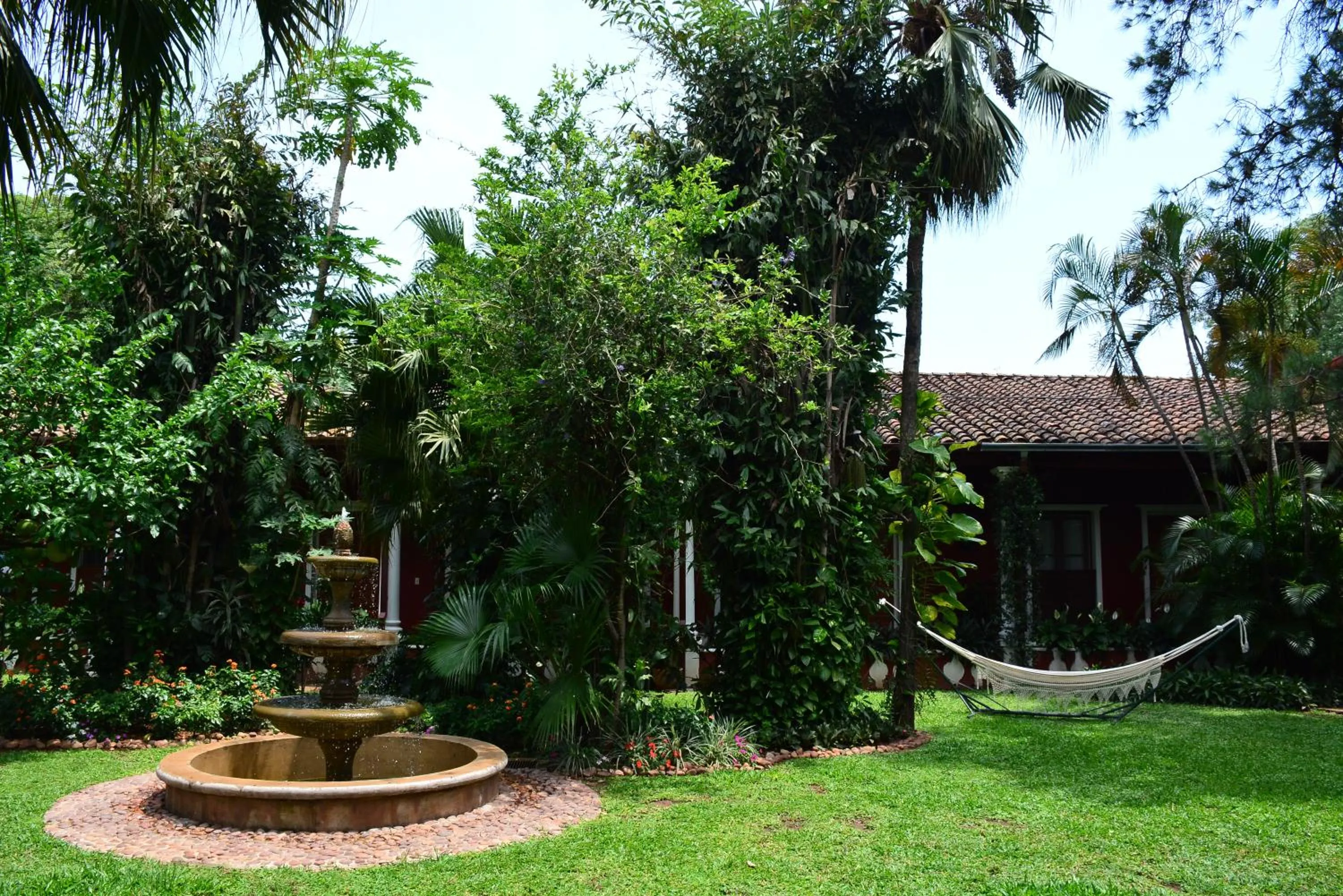 Garden in Gran Hotel del Paraguay