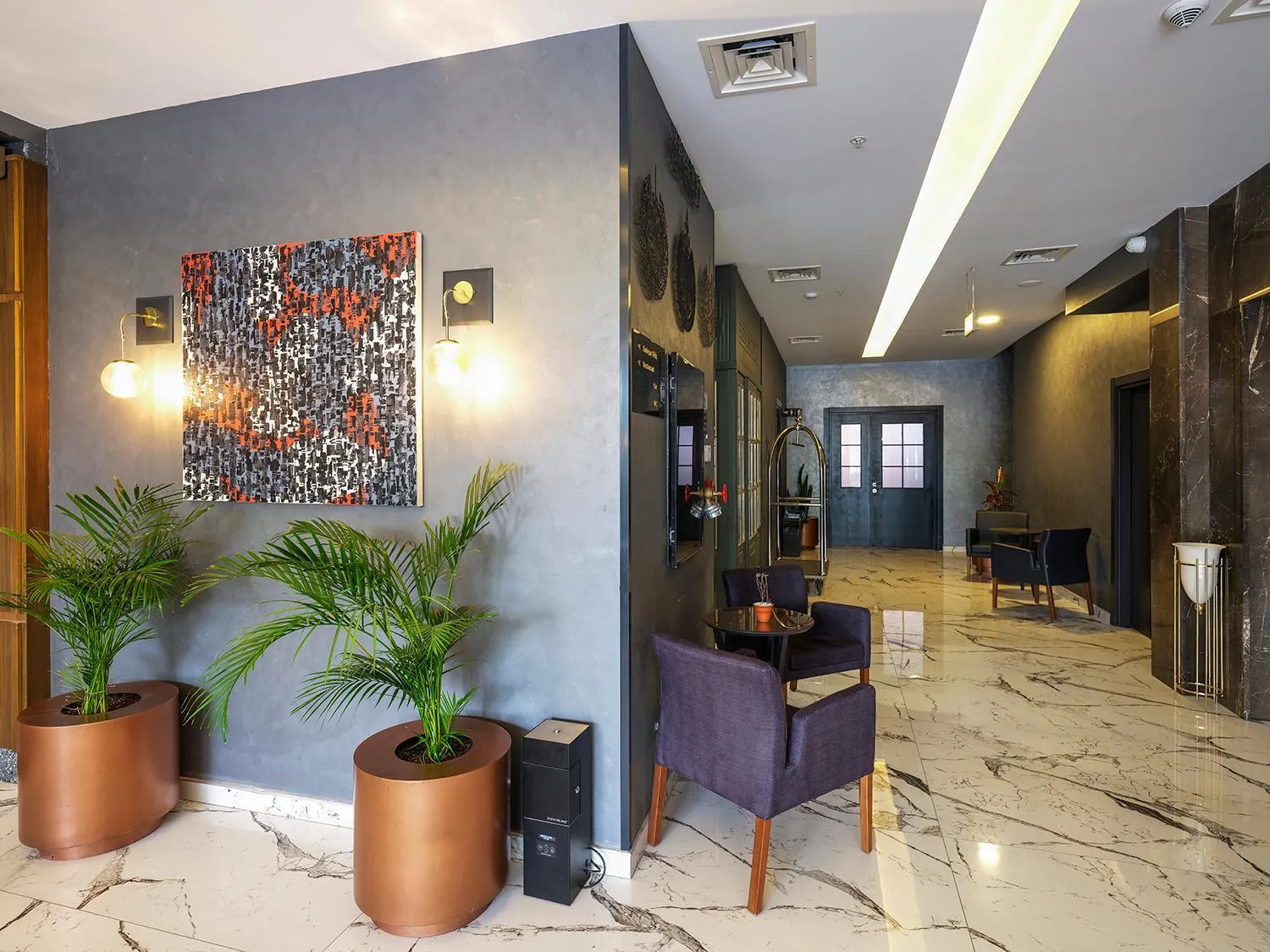 Lobby or reception in Nova Vista Centrum Hotel Eskisehir, a Member of Radisson Individuals