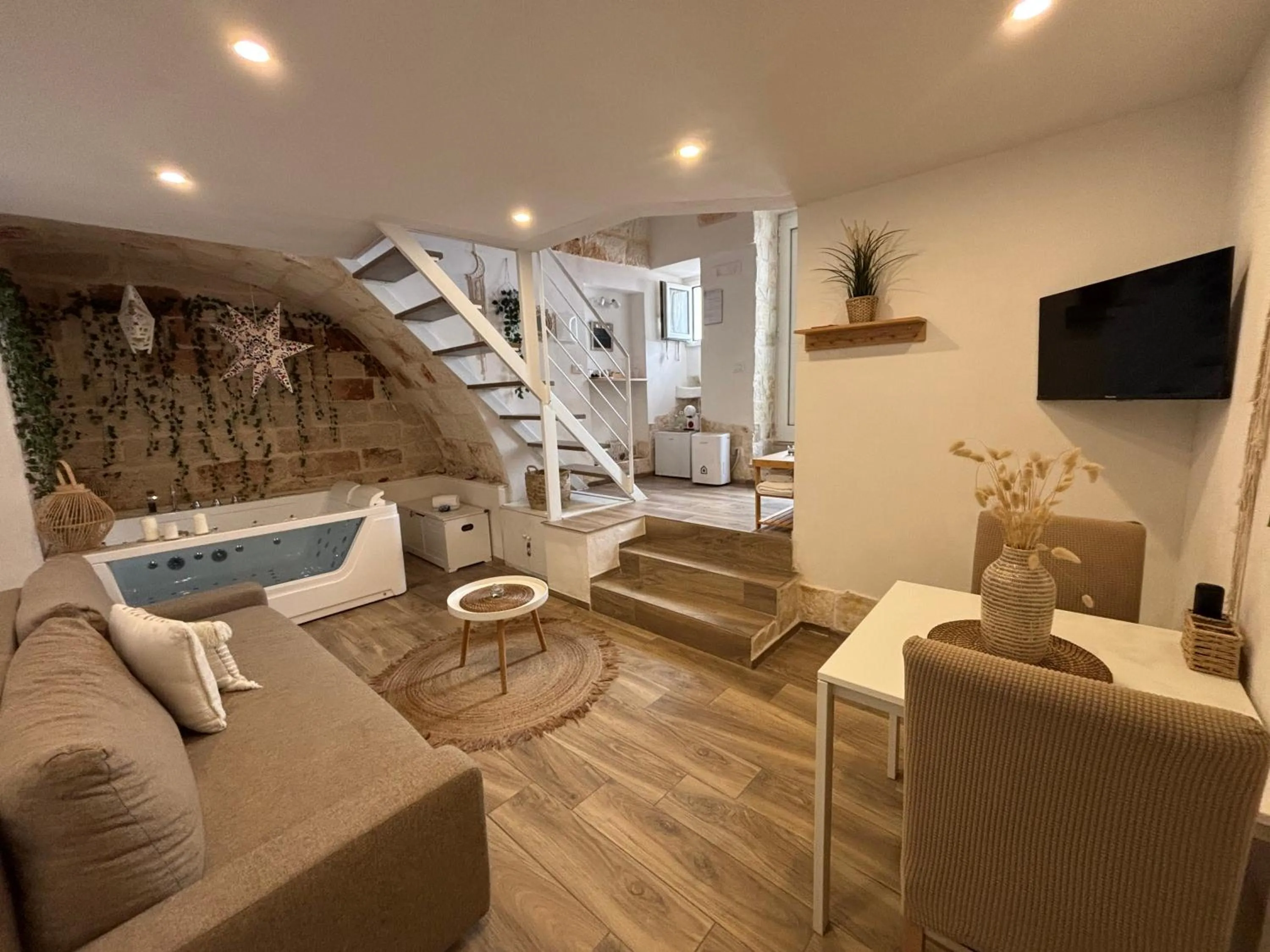 Living room in Stella Marina Luxury