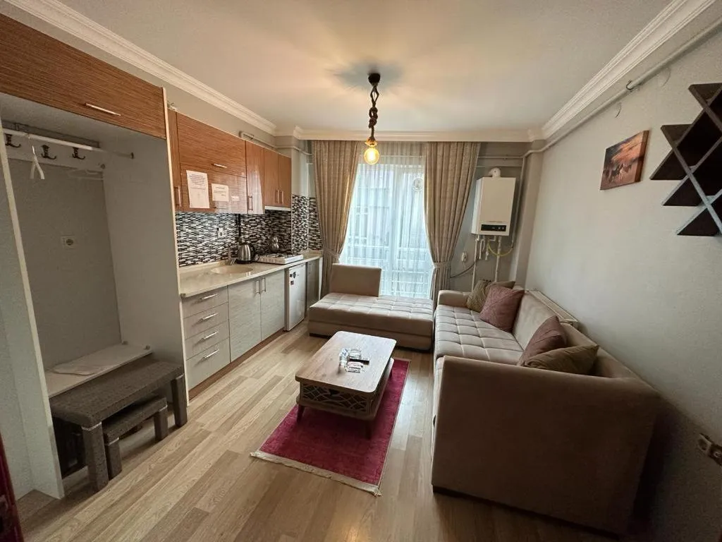 Living room in AYDOĞDU SUİT OTEL