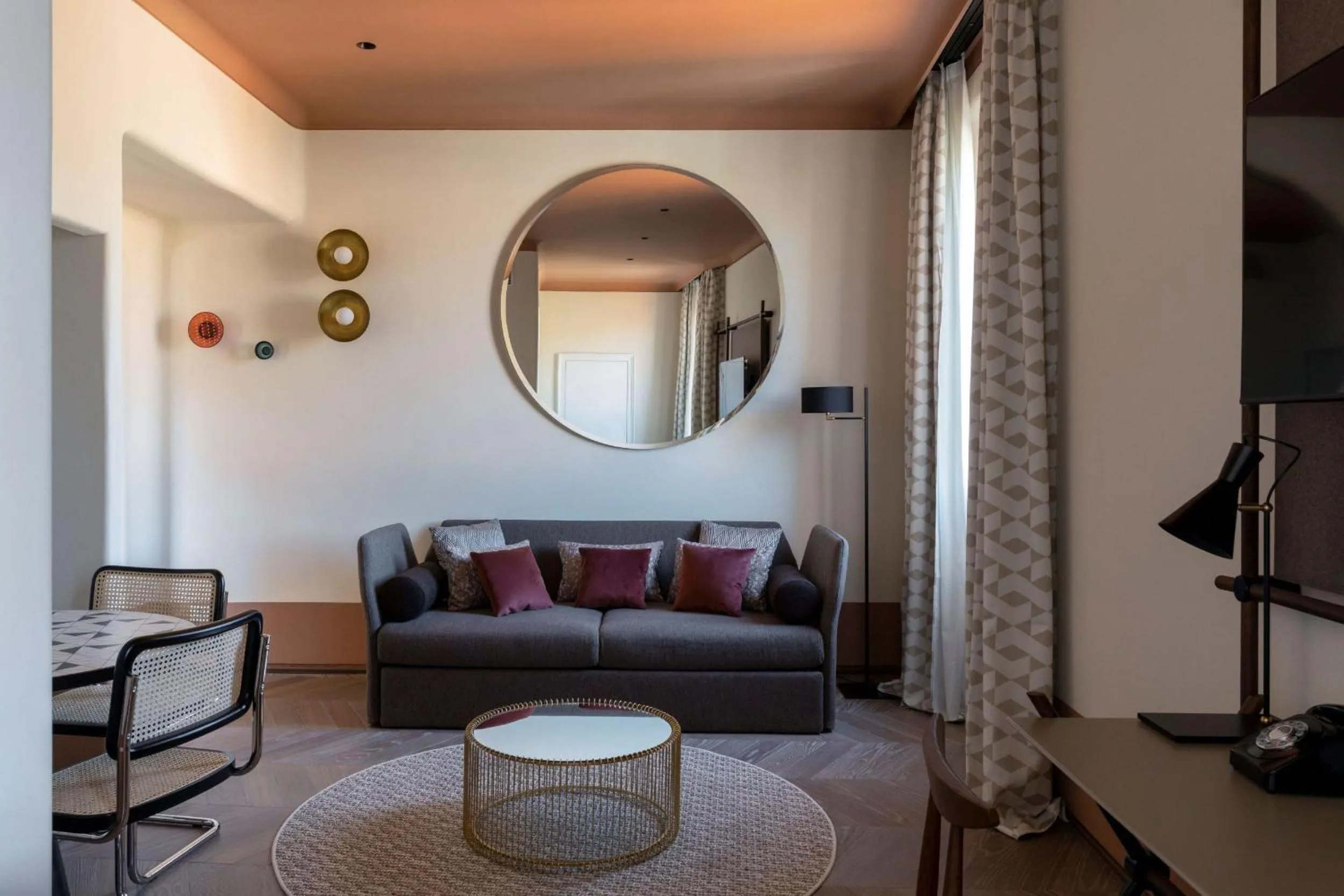 Seating area in Palazzo Velabro, a Member of Design Hotels