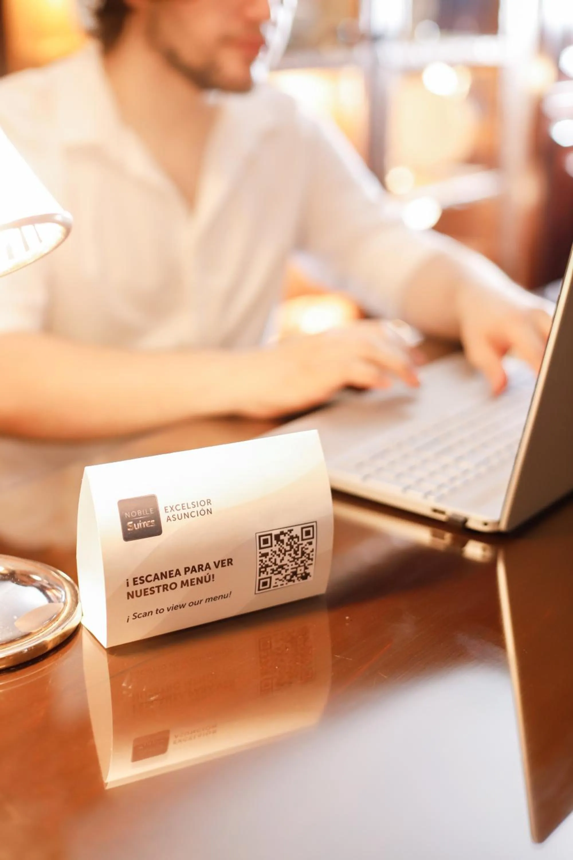 Seating area in Nobile Suites Excelsior Asuncion