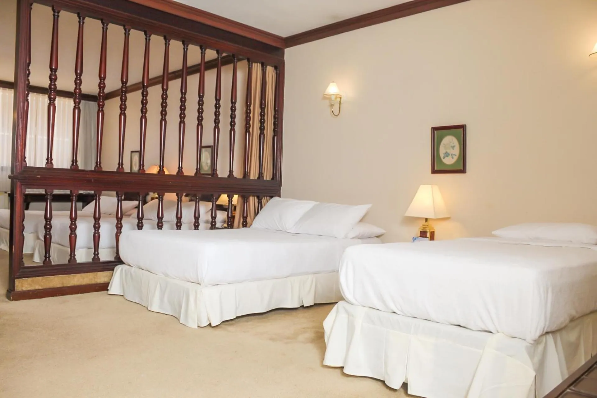 Bed in Nobile Suites Excelsior Asuncion