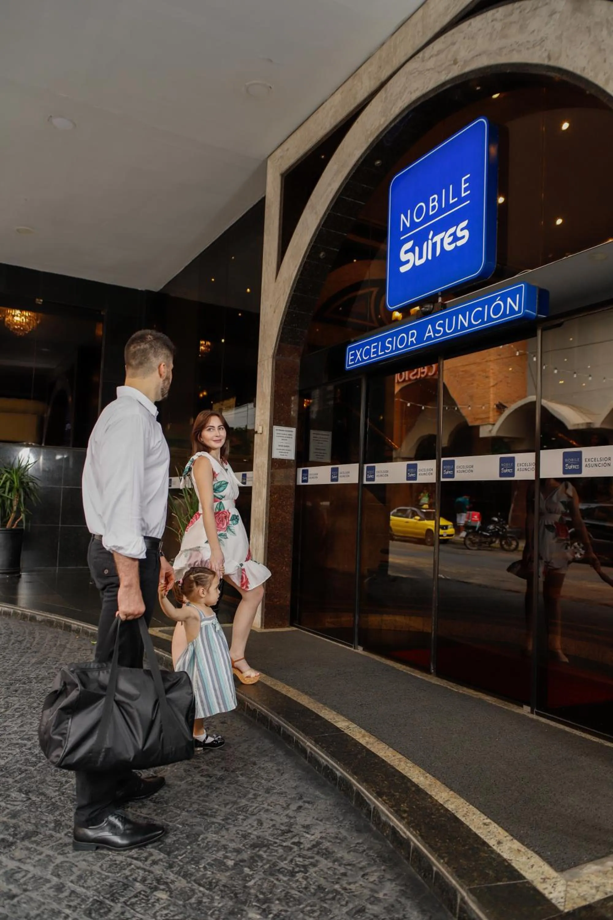 Facade/entrance in Nobile Suites Excelsior Asuncion