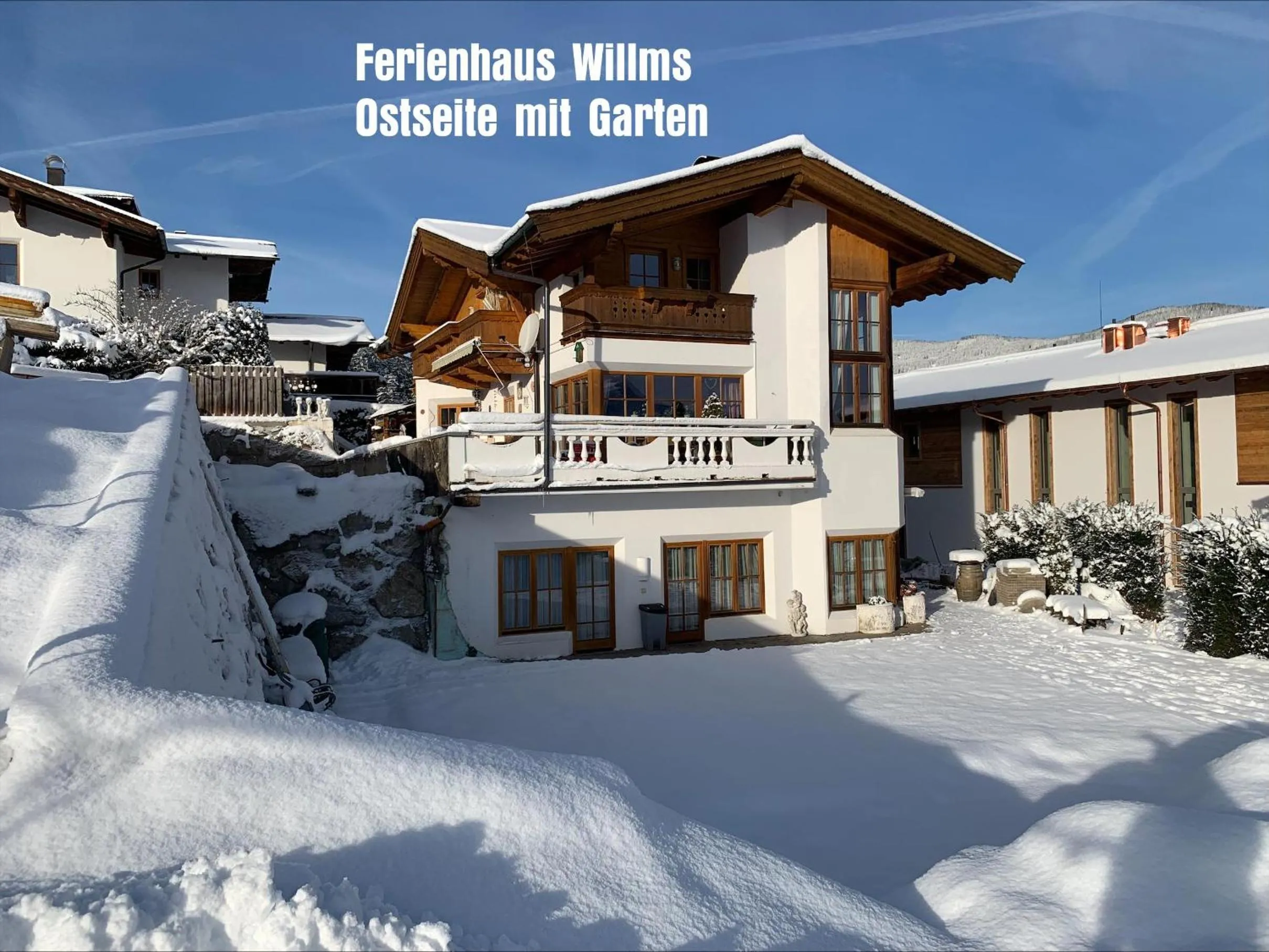 Property building in Ferienhaus Willms am Gaisberg