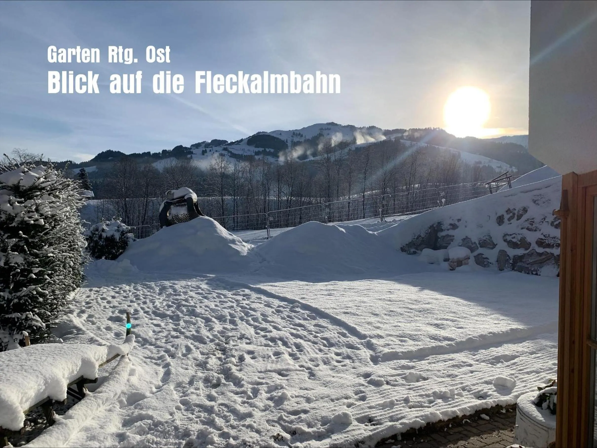 Natural landscape in Ferienhaus Willms am Gaisberg