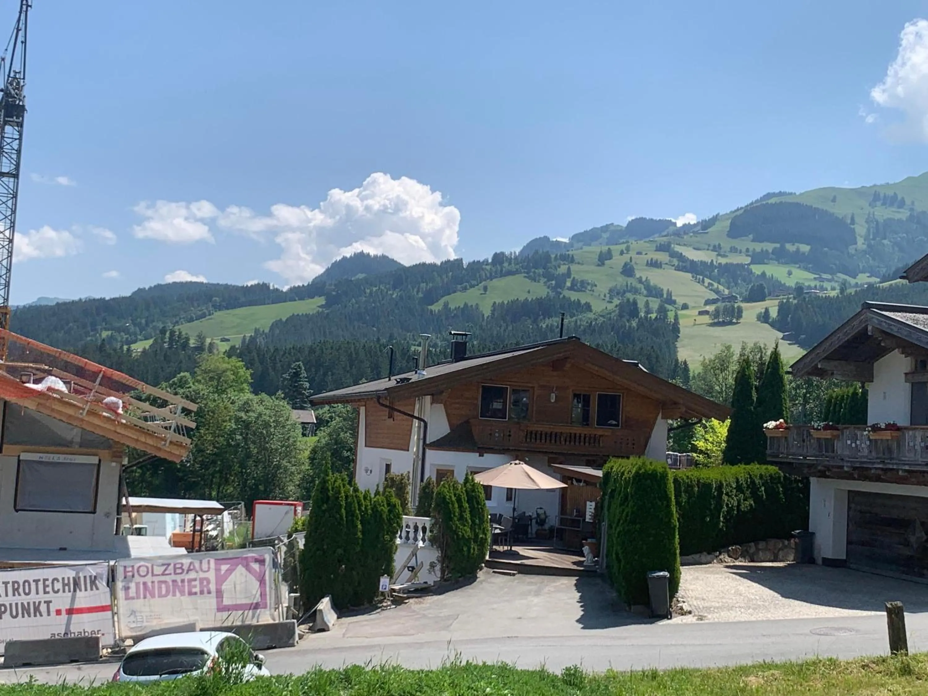 Property building in Ferienhaus Willms am Gaisberg