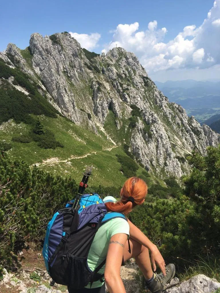 Mountain view in Ferienhaus Willms am Gaisberg