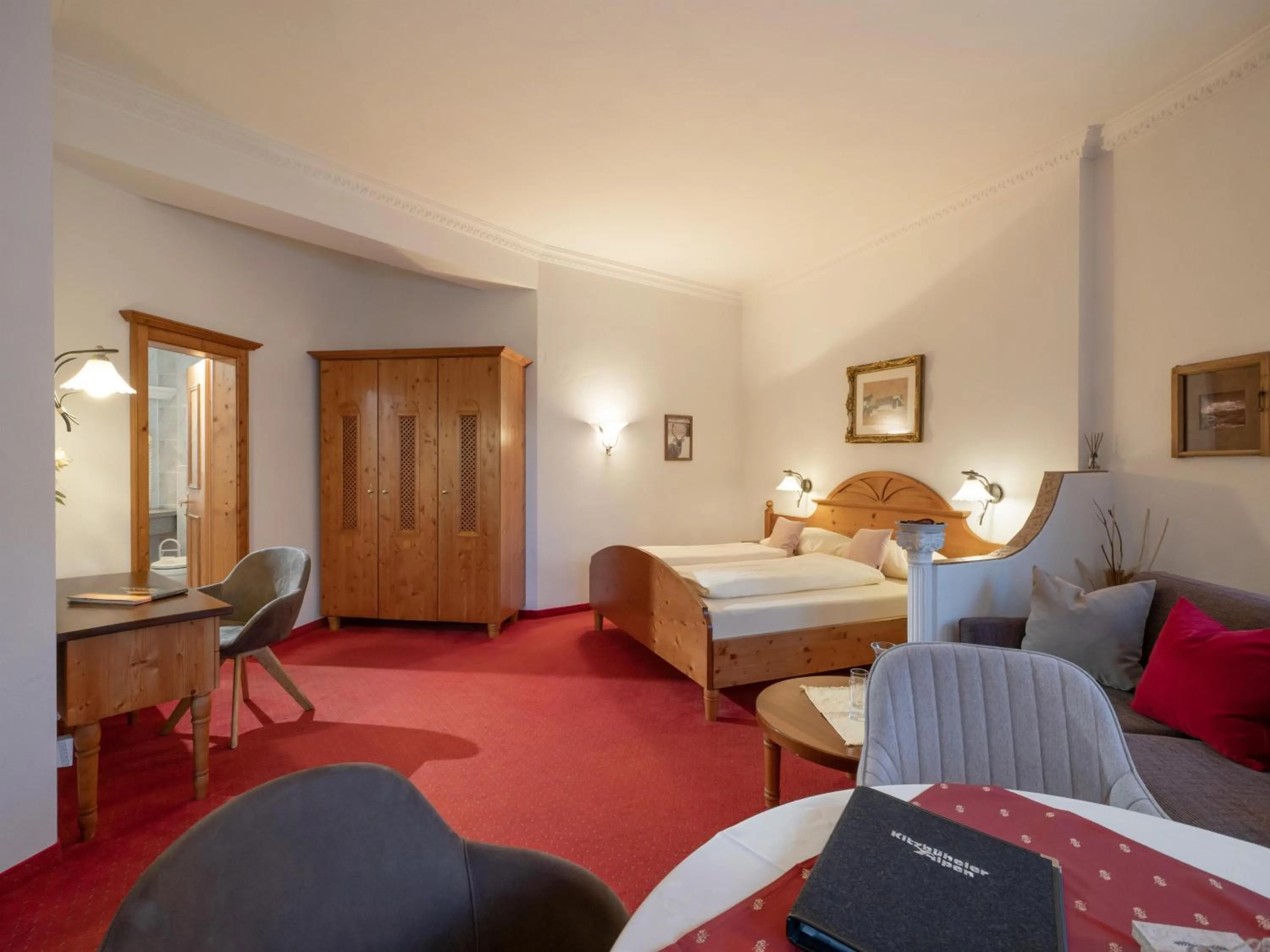 Photo of the whole room, Bed in Ferienhaus Willms am Gaisberg