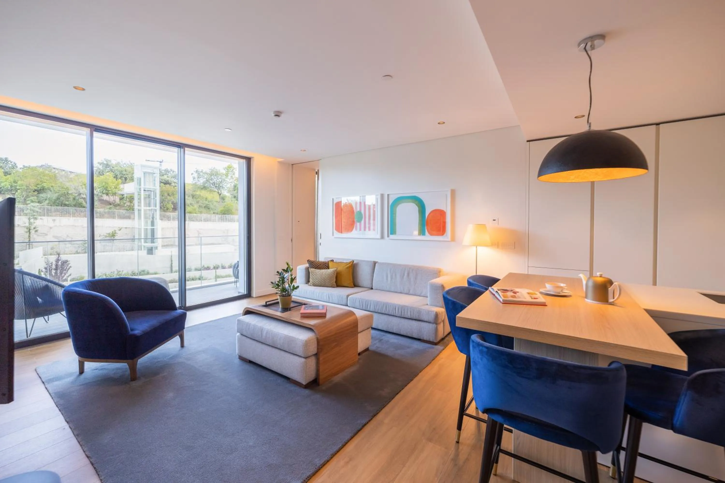 Seating area in Martinhal Lisbon Oriente