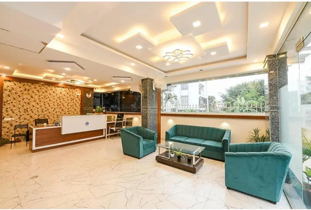 Seating area in Keerthis Royal Suites Hotels in Bangalore Airport