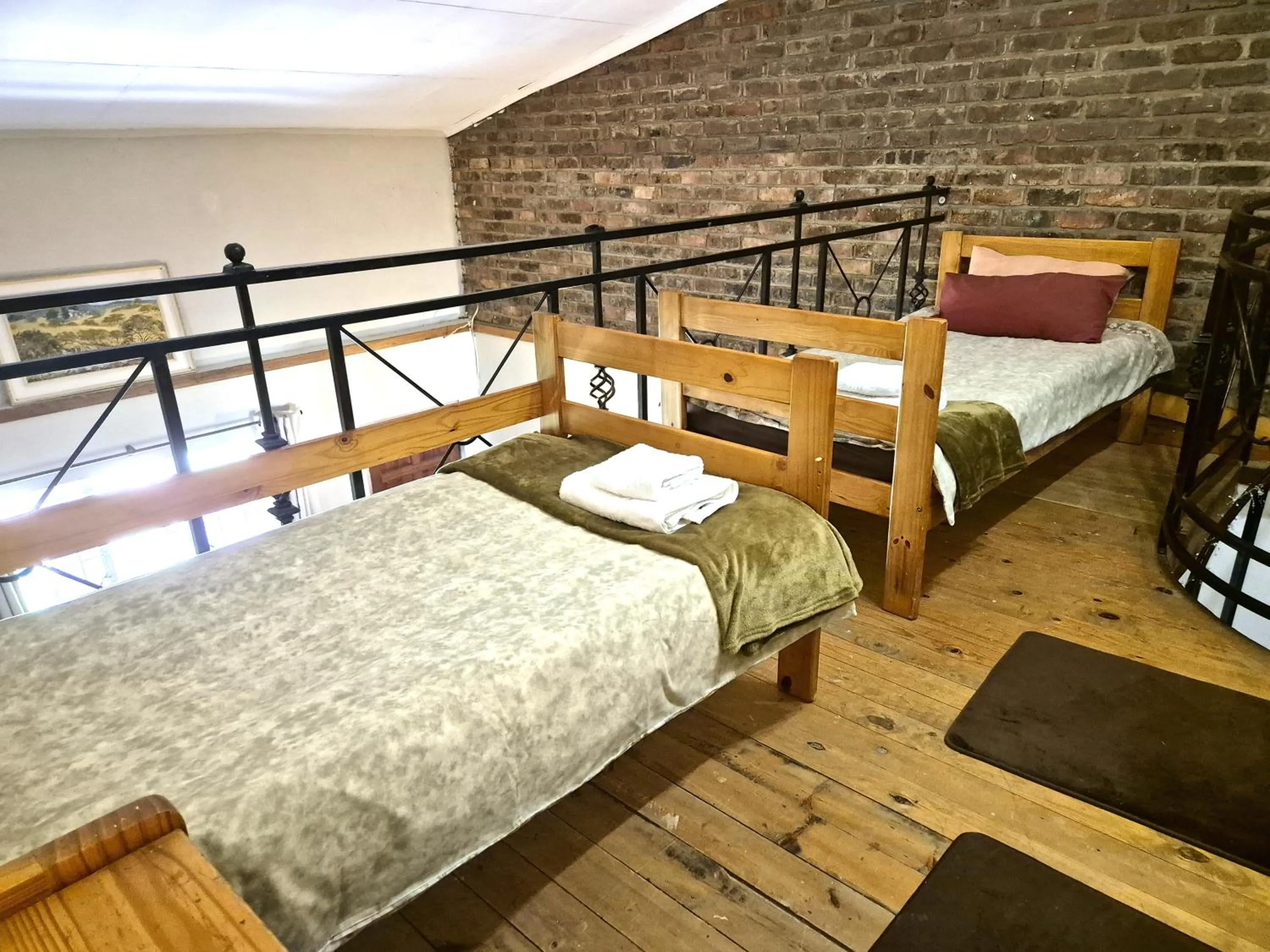 Bed in KatiKati Eco Lodge