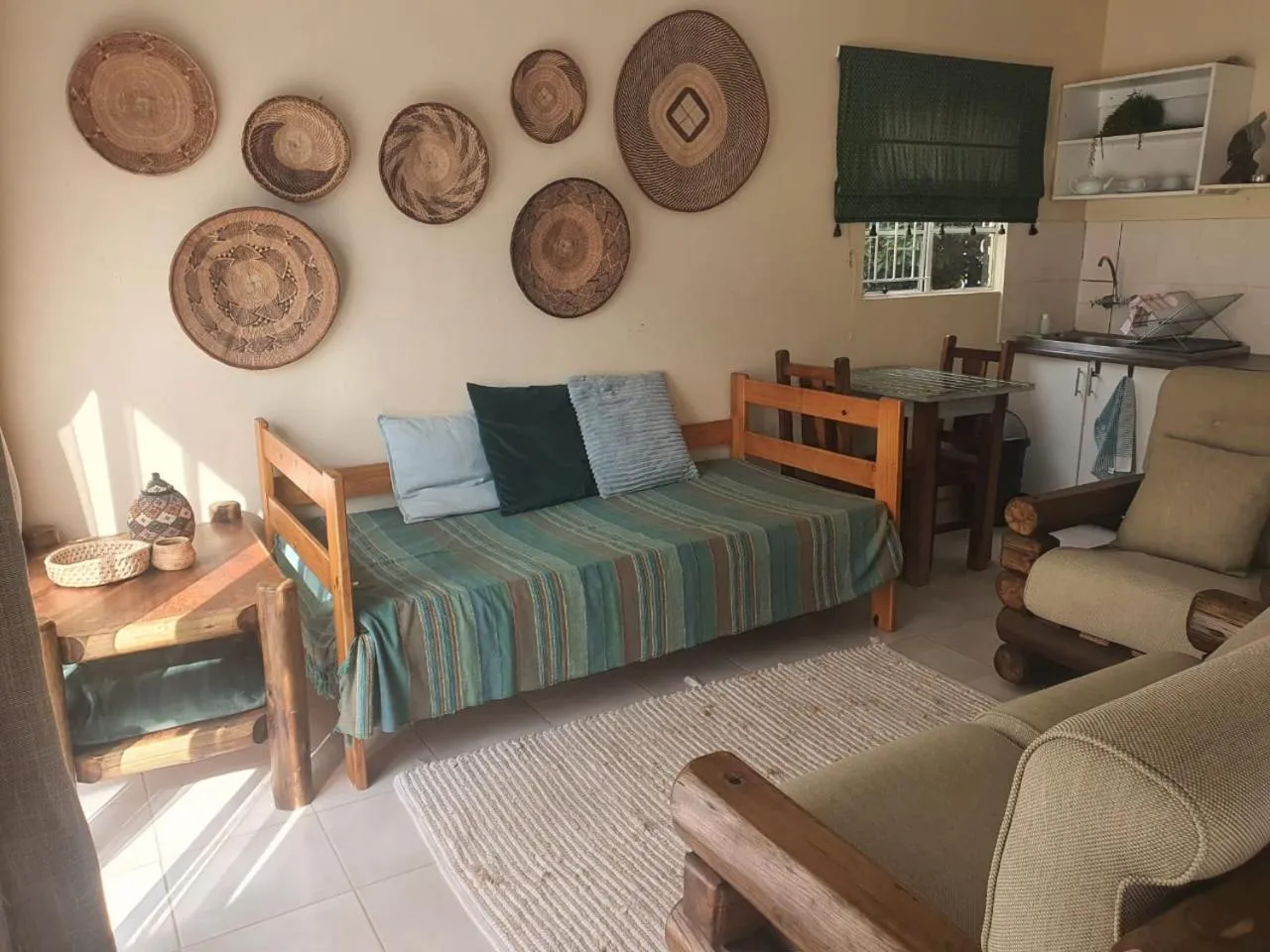 Bed in KatiKati Eco Lodge