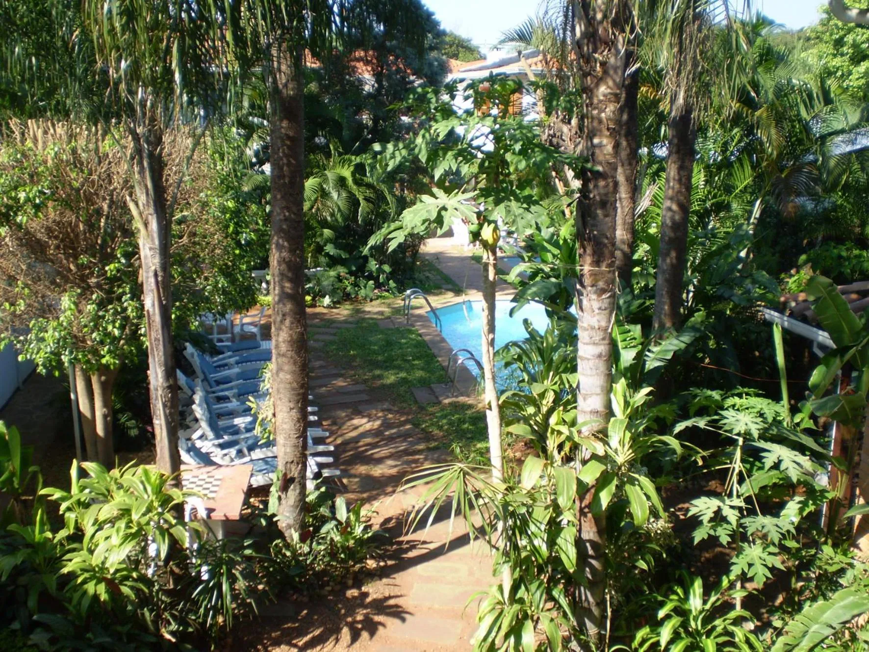 Pool view in Hotel Portal del Sol
