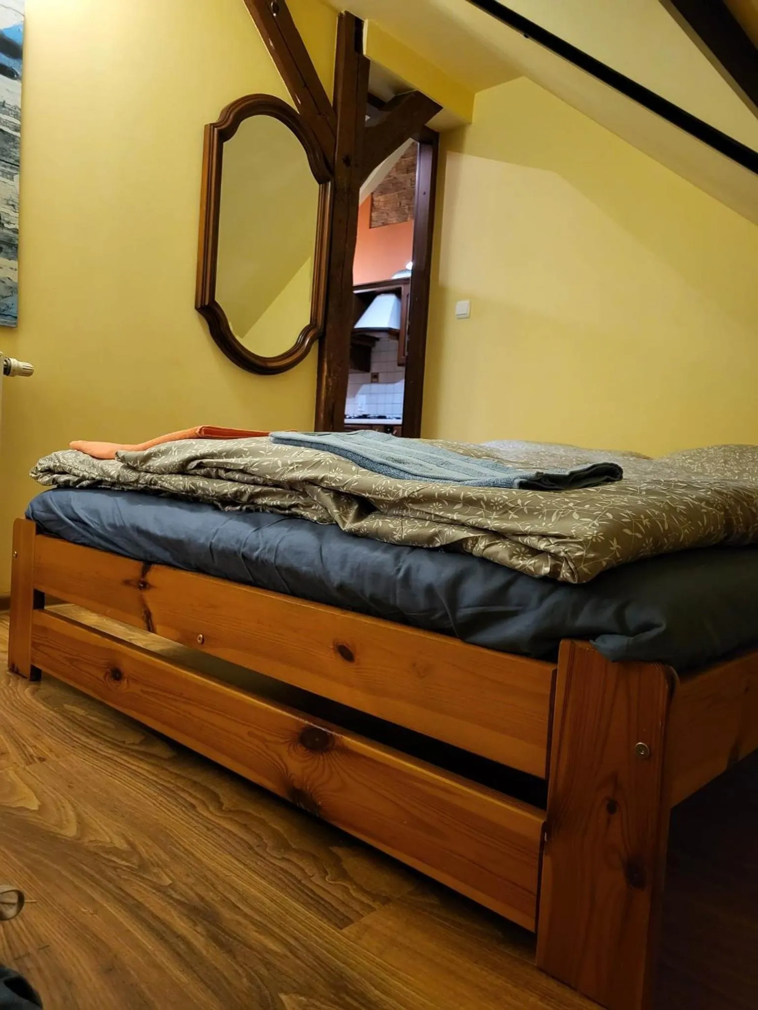 Bed in Pokoje pracownicze Witkowska