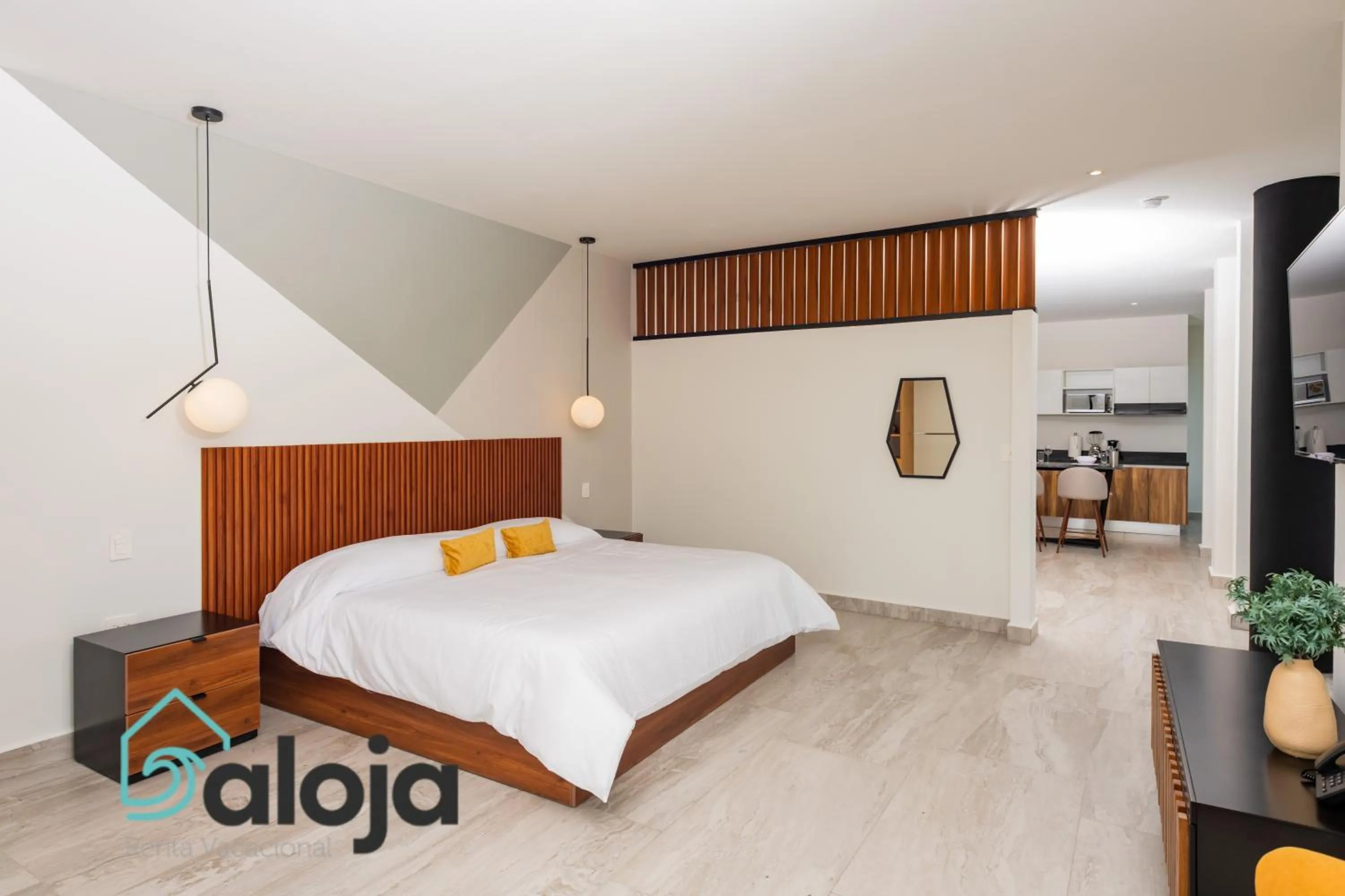 Bed in Torre Sofia - By Aloja RV